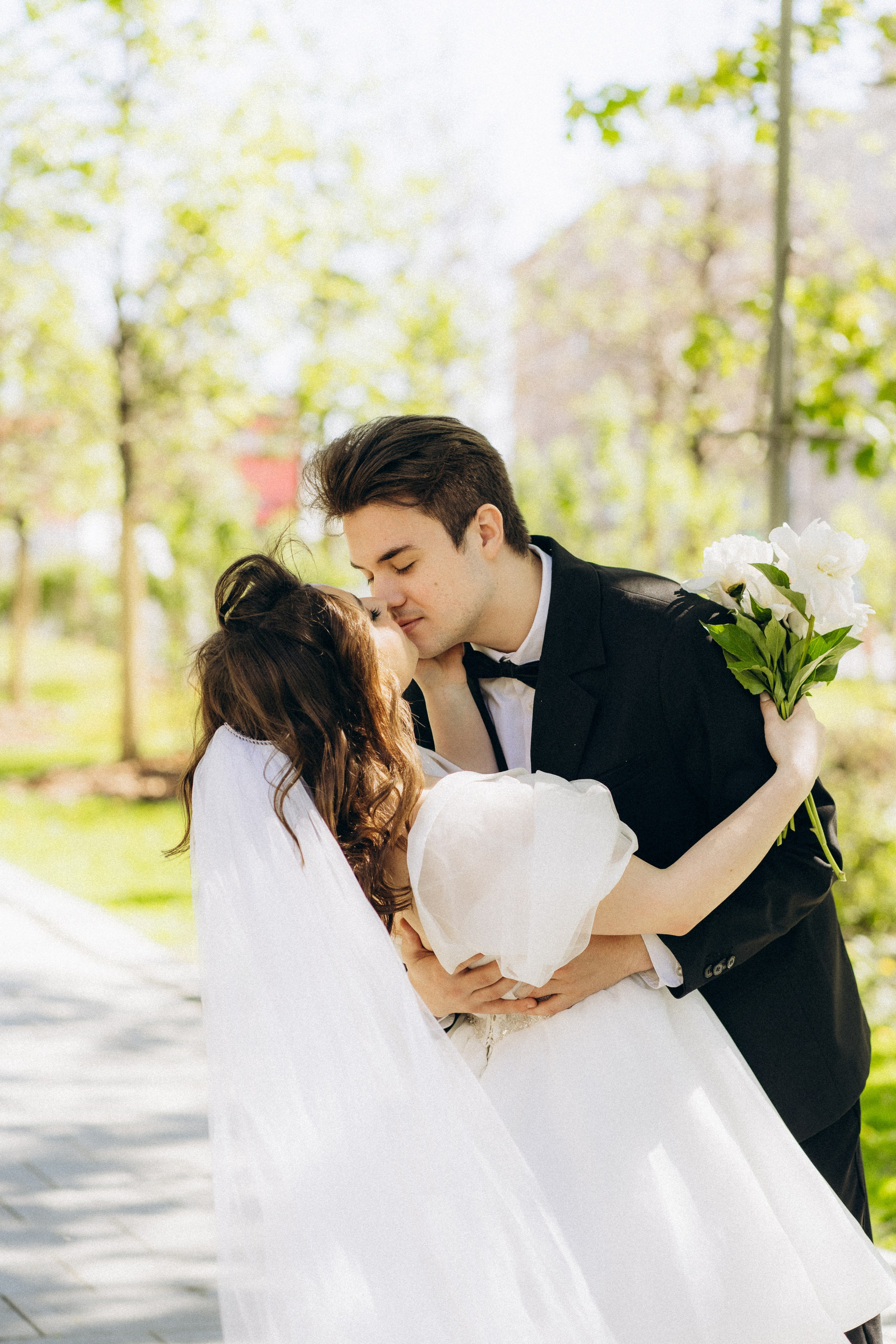 Свадебная фотопрогулка в Москве по центру города. Свадебный фотограф в Москве Анна Полушина