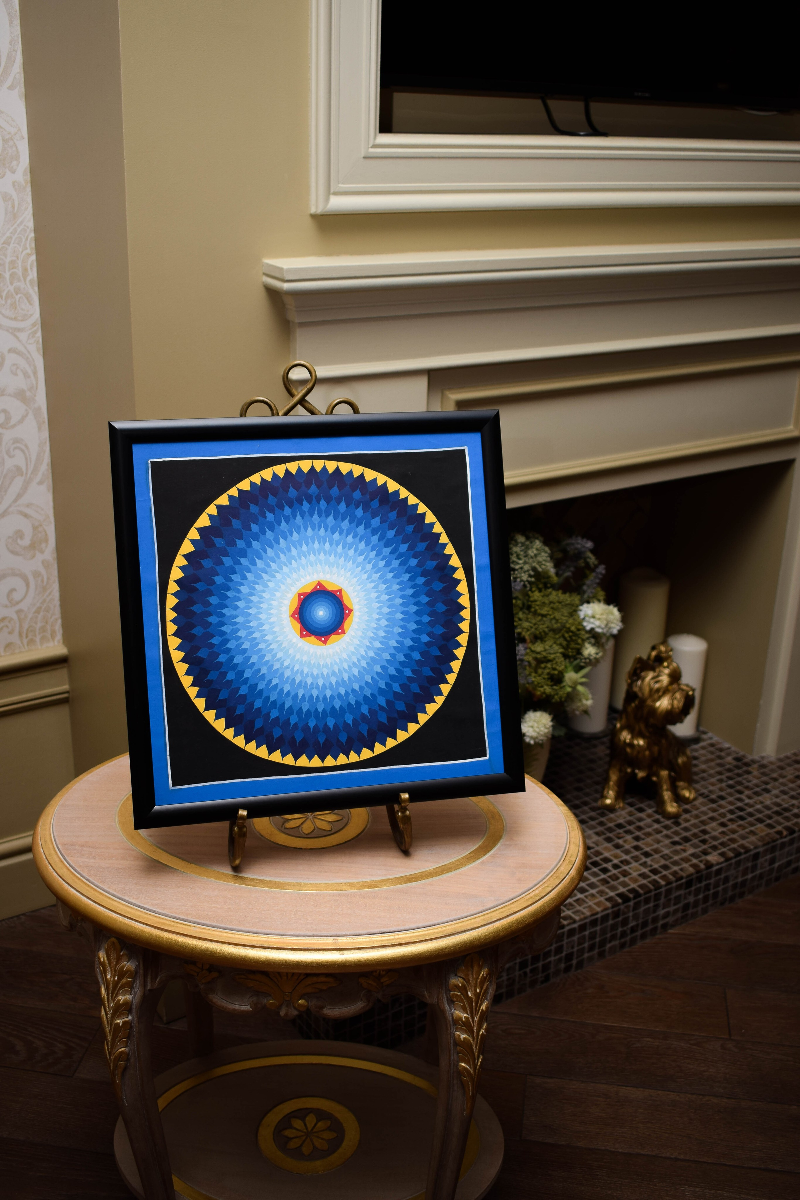 Пробуждающие мандалы. Малый размер 35*35 см. Пробуждающие Картины. Мандалы бесконечности