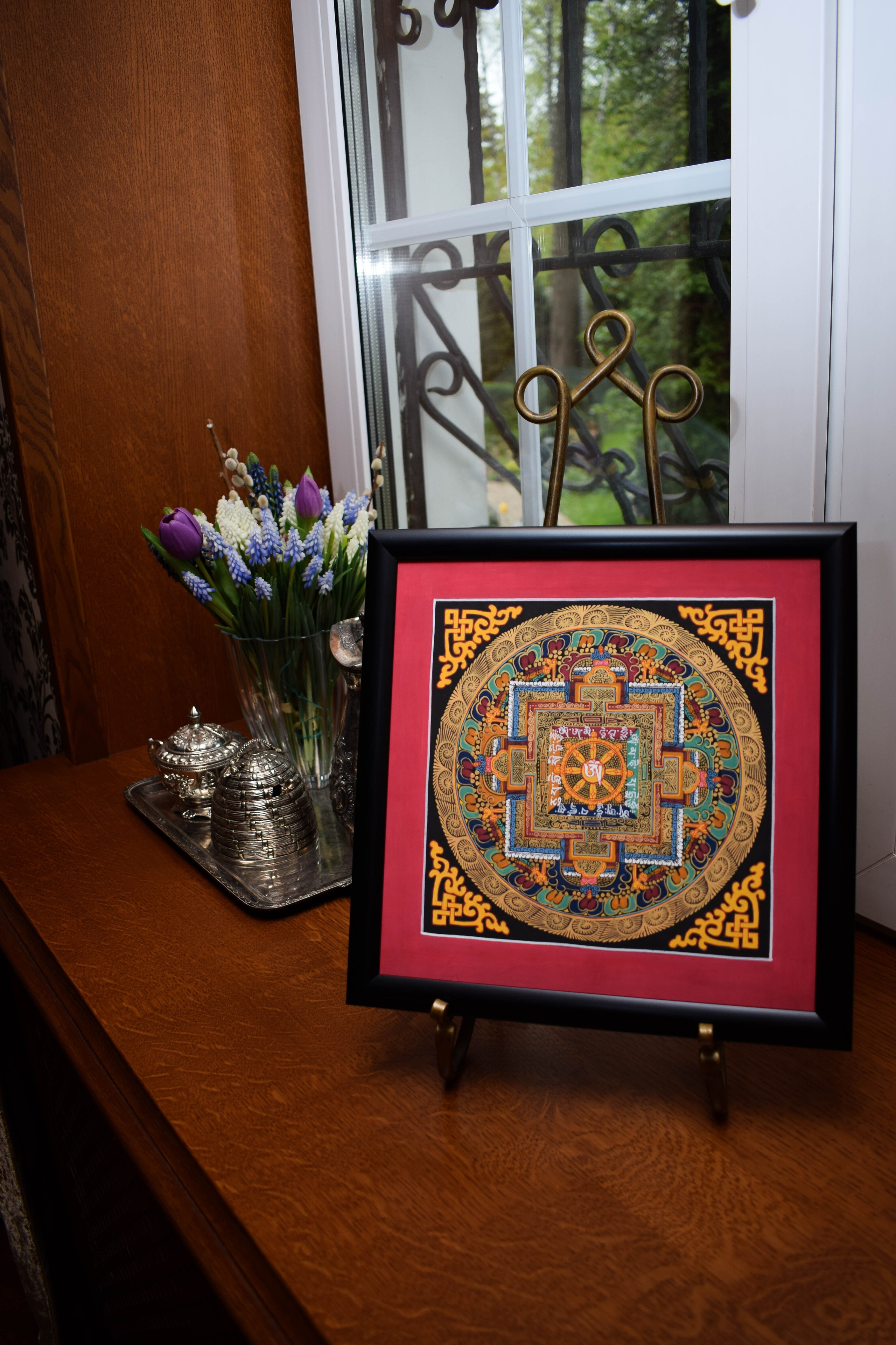 Пробуждающие мандалы. Малый размер 35*35 см. Пробуждающие Картины. Мандалы бесконечности