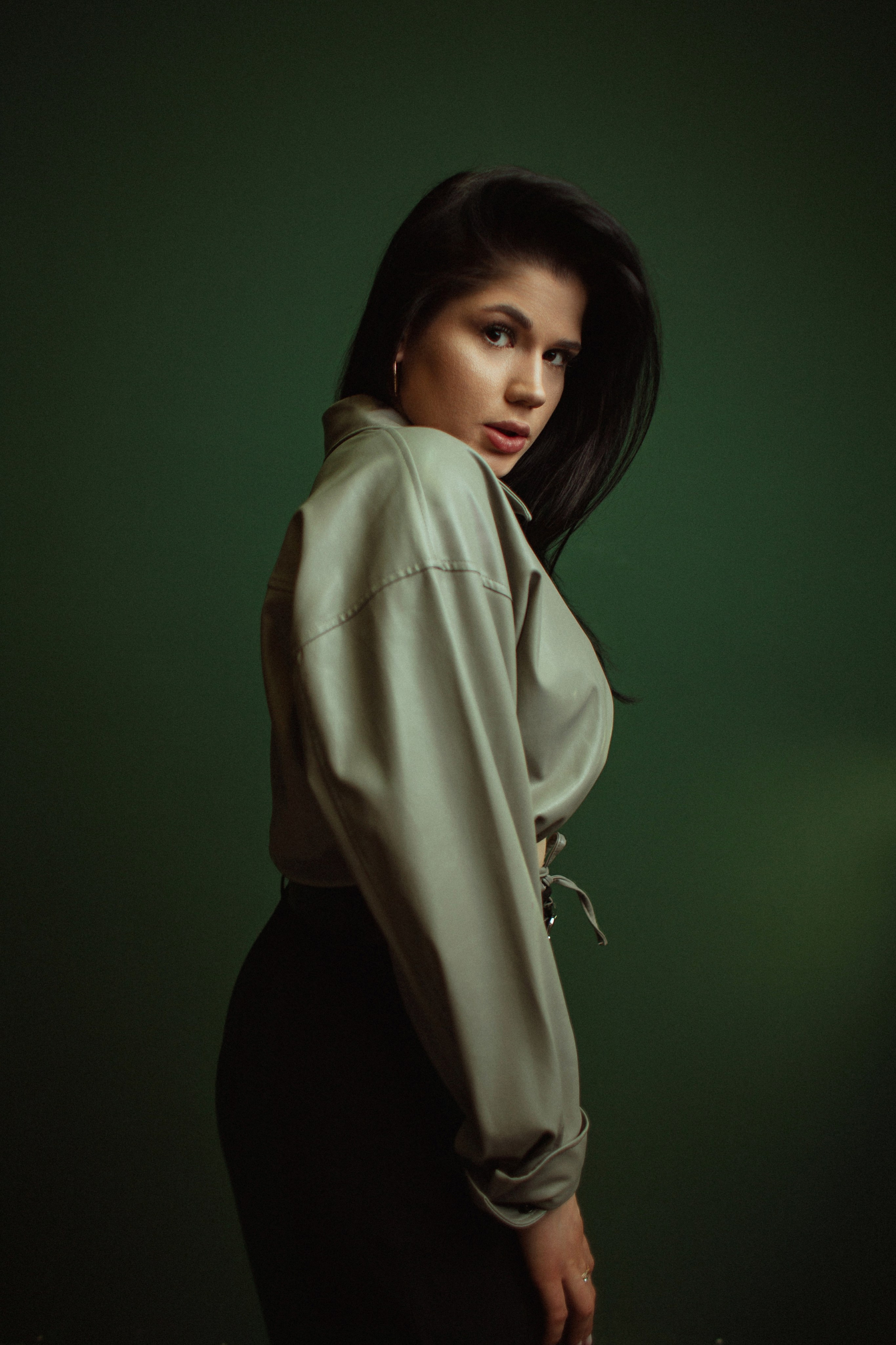 Портретная фотосессия девушки в студии Нижний Новгород. Фотограф в Нижнем Новгороде Александр Хамов