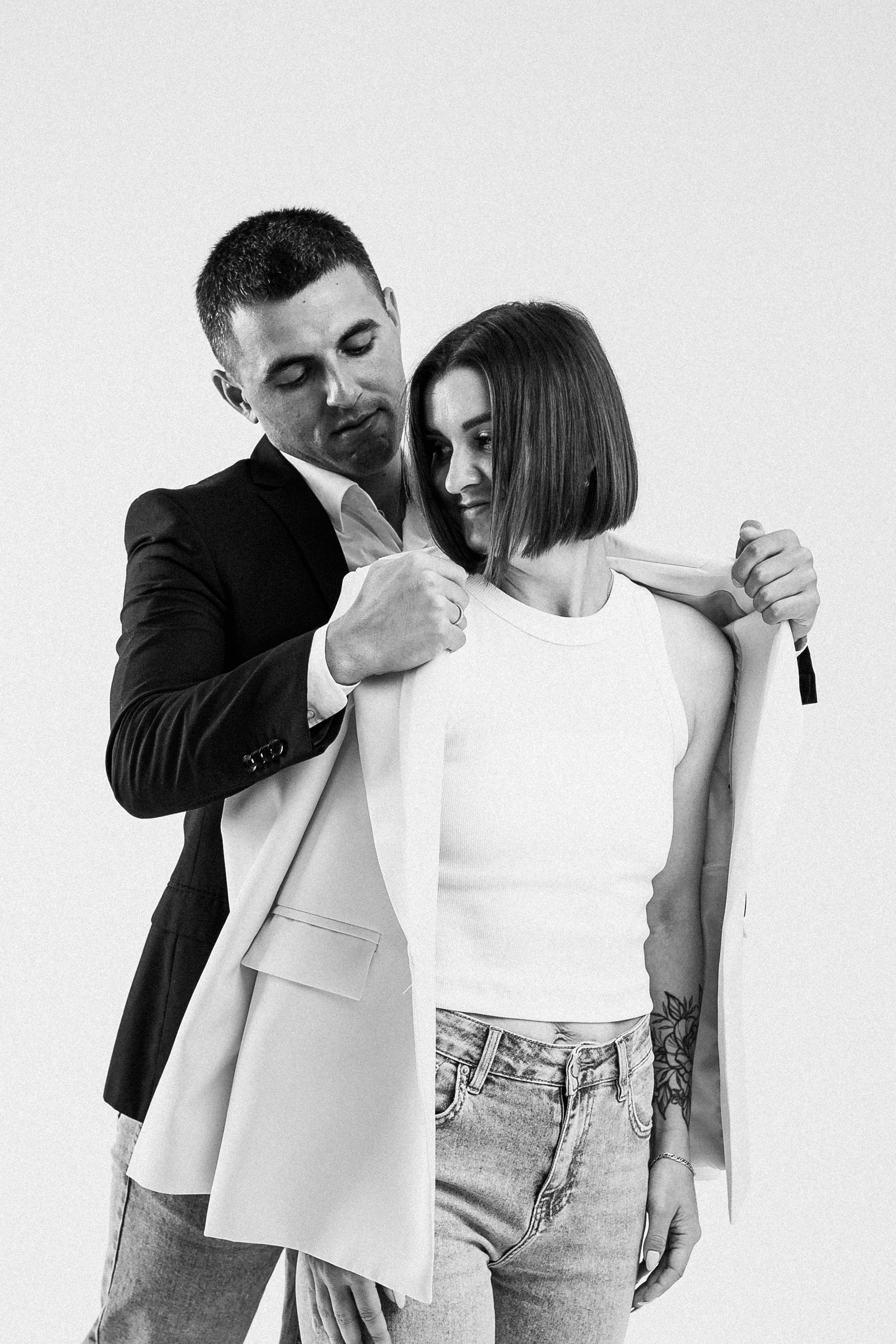 Семейная съёмка в студии. Съёмка lovestory.