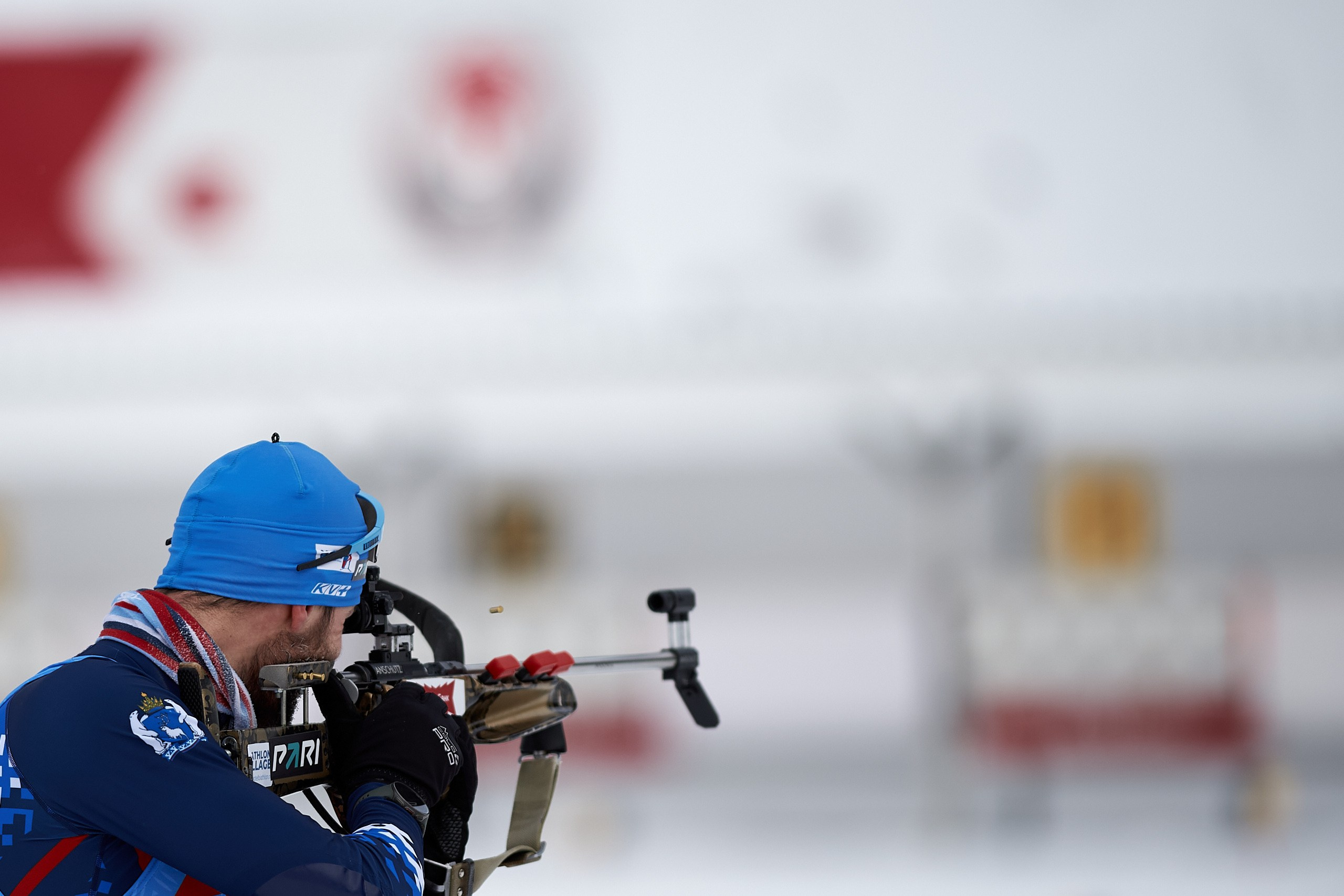 Биатлон. Чемпионат России — 2024/2025, 3-й этап, Ижевск. Ижевская винтовка. Спортивный репортажный фотограф в Ижевске Сергей Мерзляков