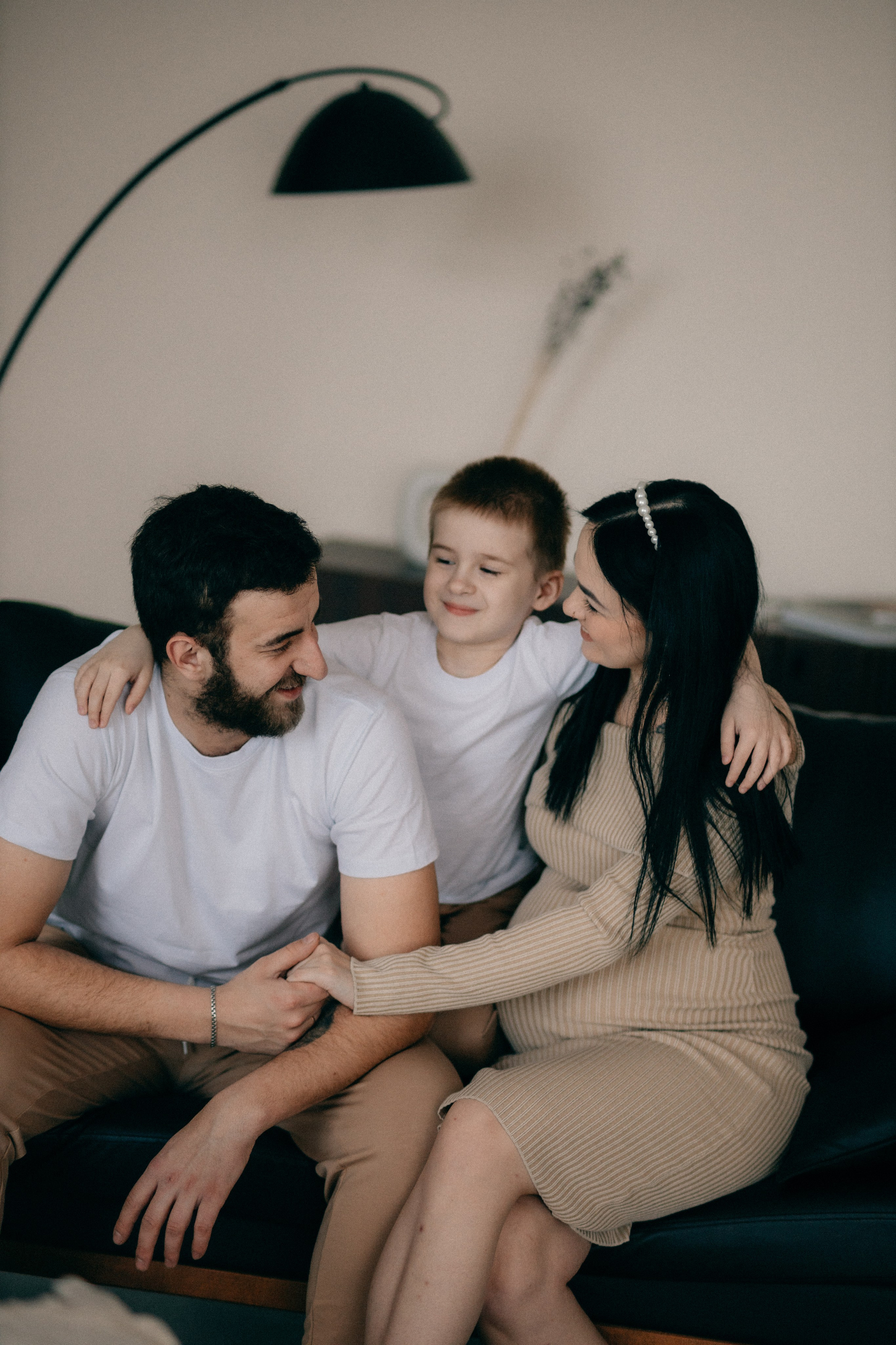 Евгения, Александр и Тимофей. Фотограф София Комкина