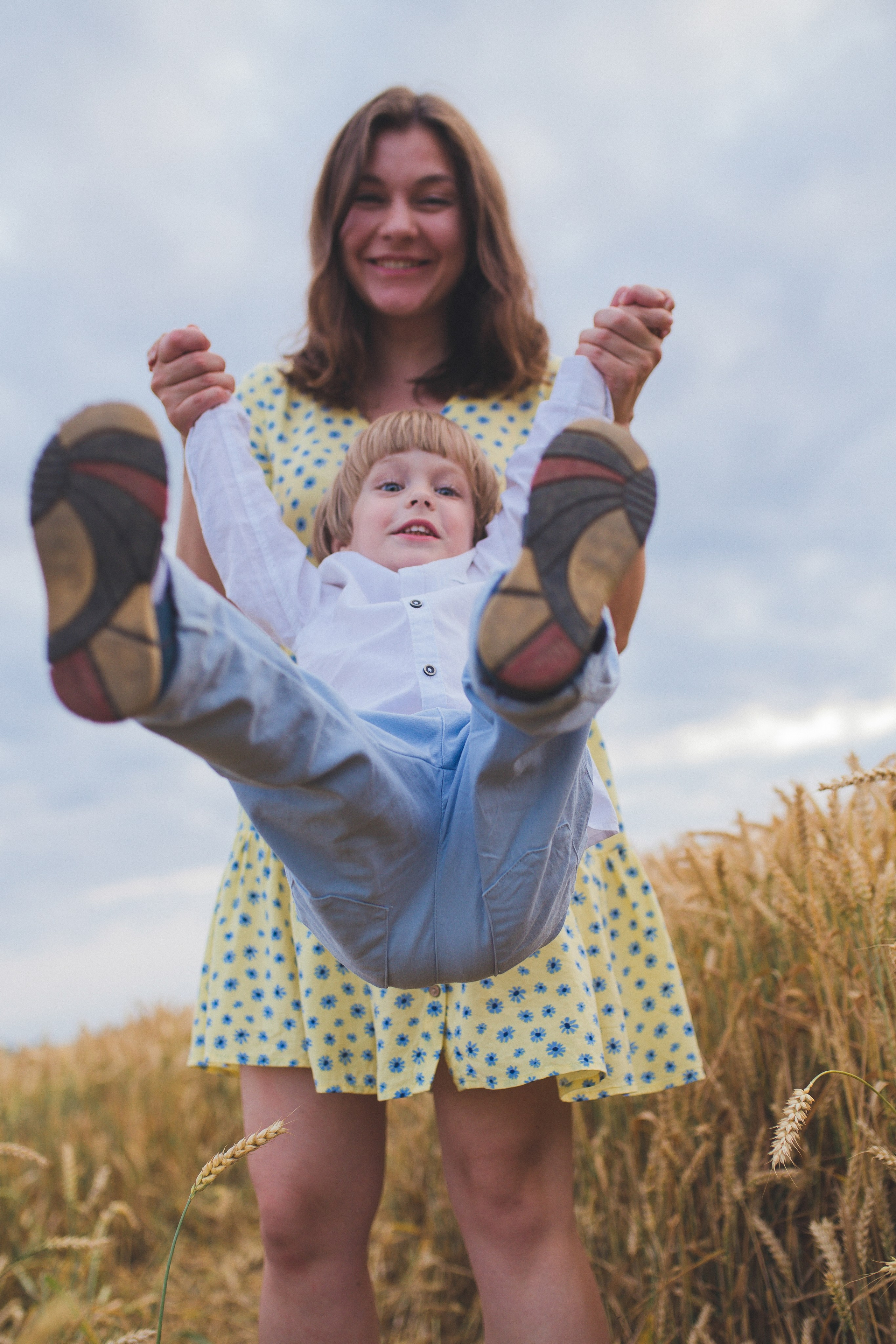 Мама с сыном