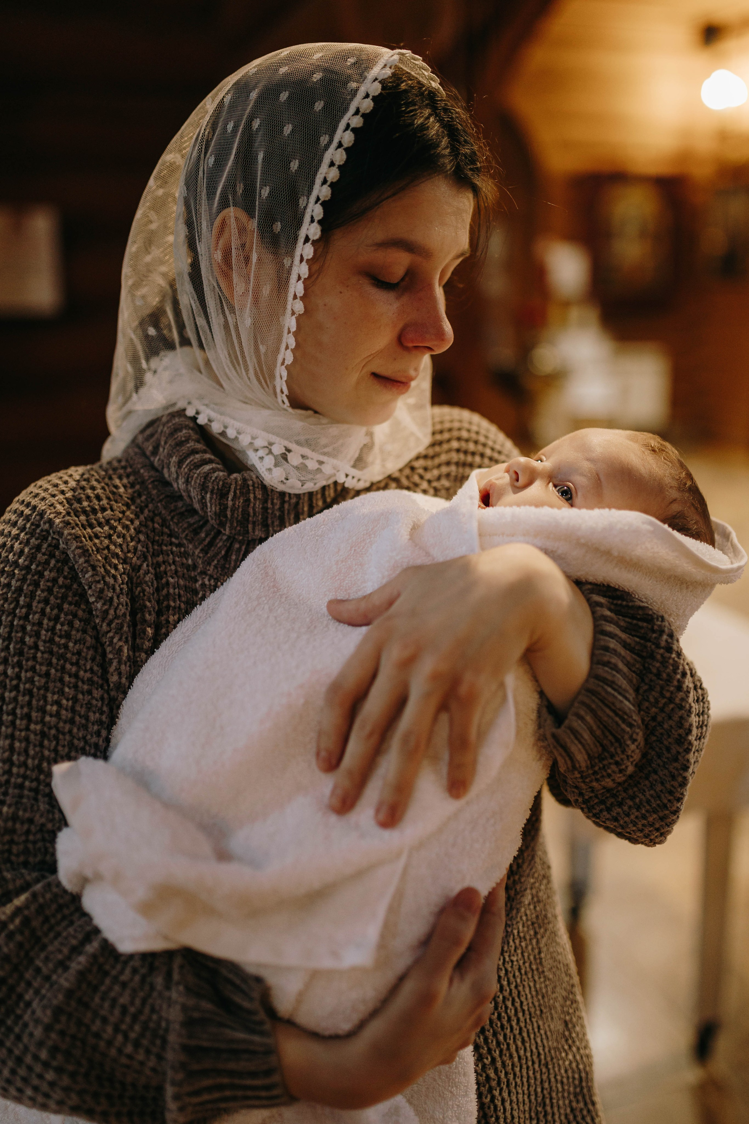 Крещение. Фотограф Александра Кузнецова