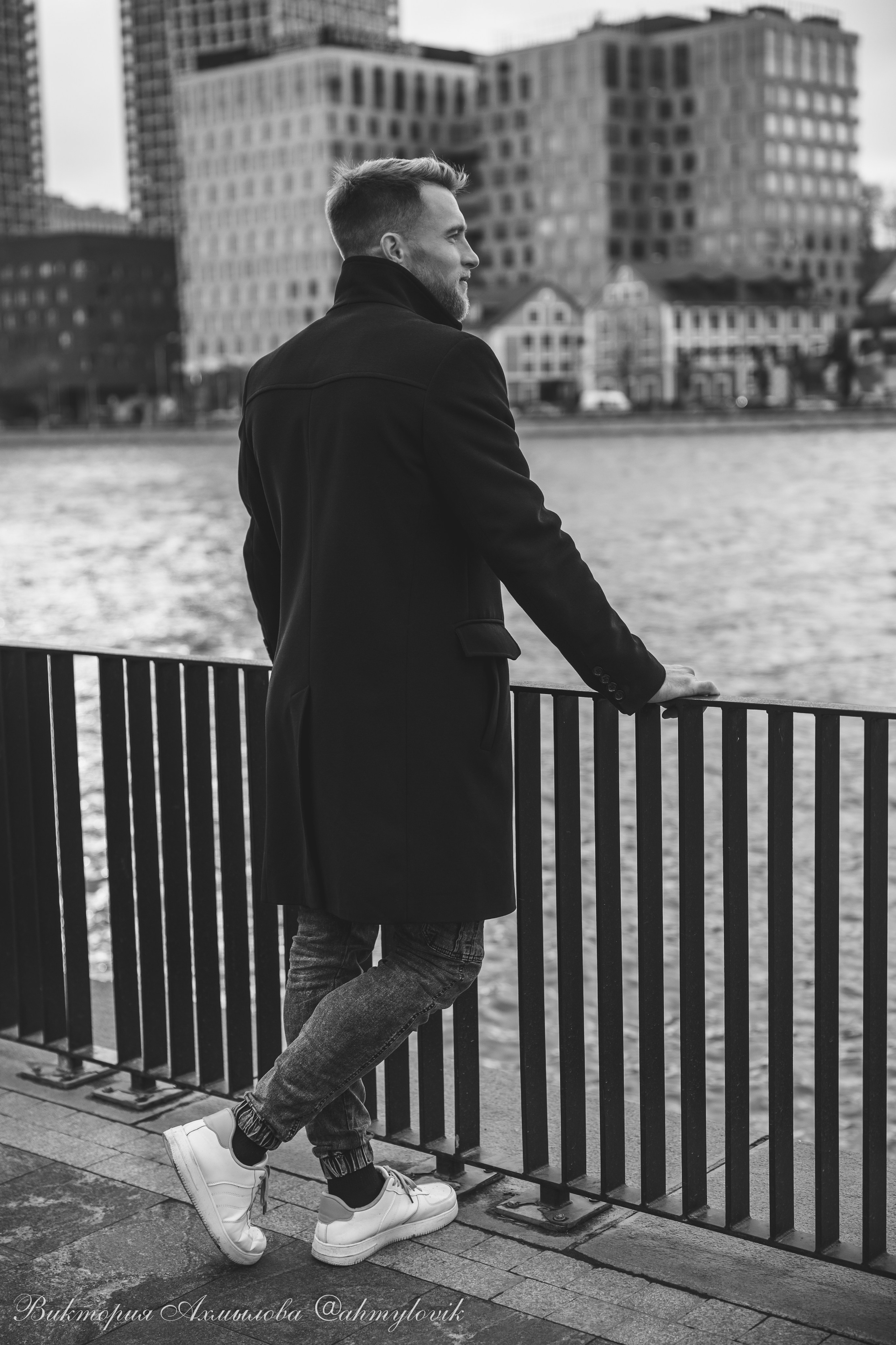 Прогулка с Хаски (Сергей). Виктория Ахмылова. Фотограф в Москве