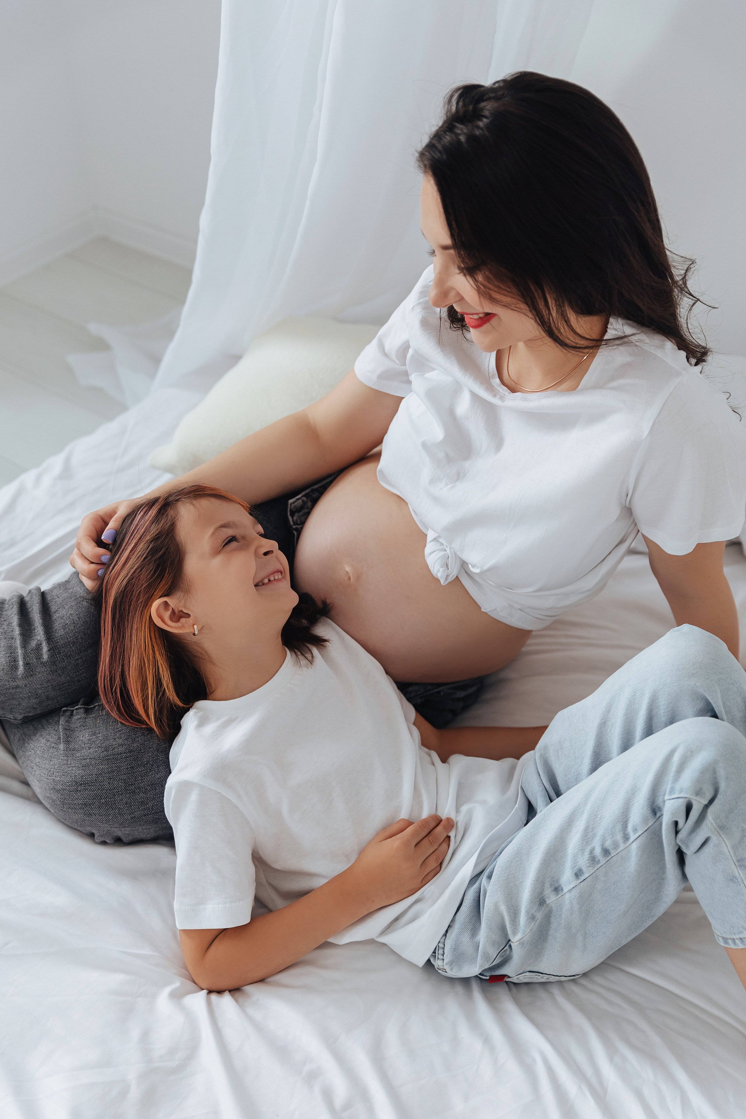 Съемка беременности в студии. Свадебный и семейный фотограф в Витебске Наталья Мамойко