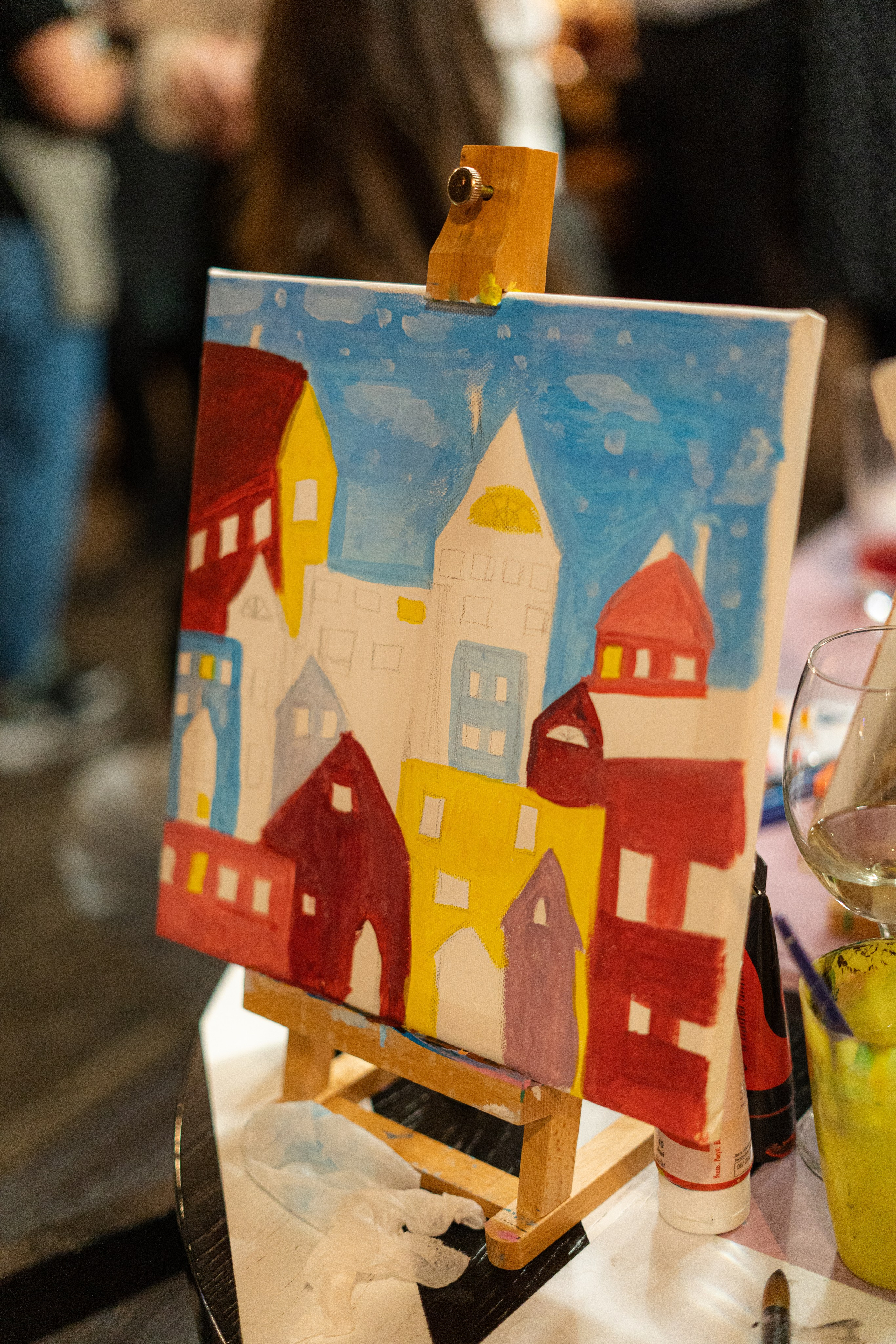 Корпоратив Teach Me Art 2. Портретный фотограф в Москве и Санкт-Петербурге Арина Чех