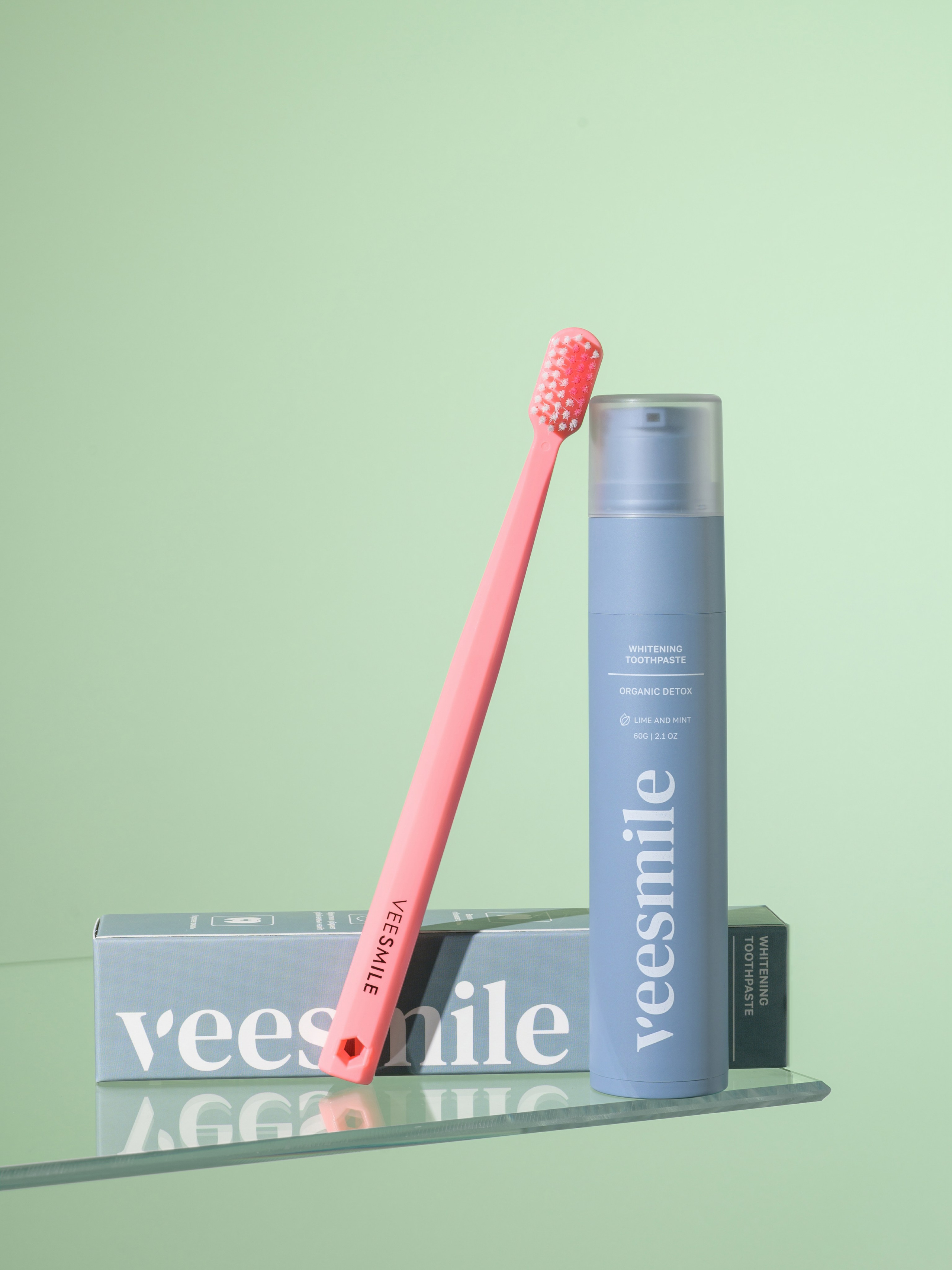 VISMILE зубные пасты и щетки. Студия рекламной и предметной съемки товаров WELKO Studio