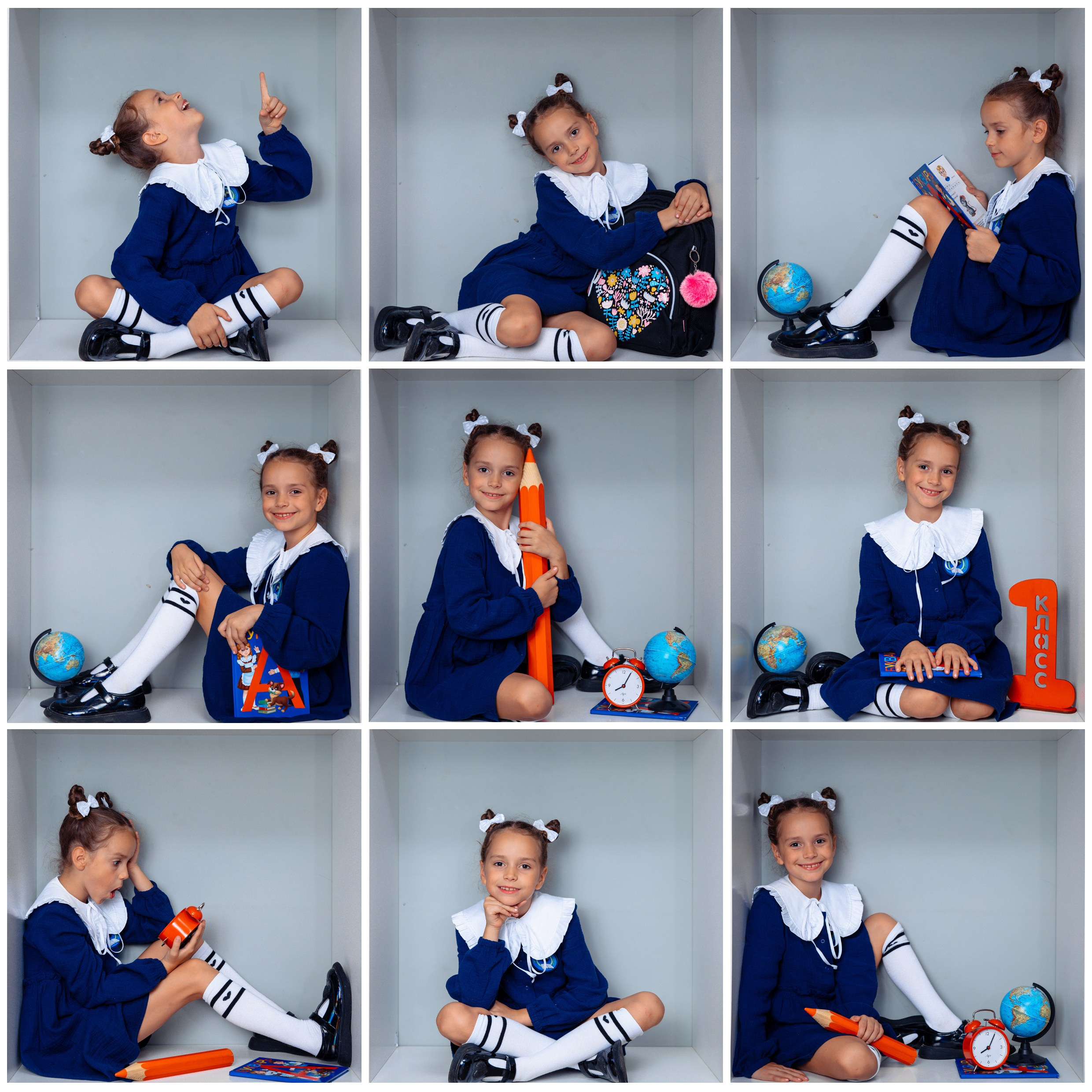 Индивидуальная съемка. Выпускные школьные фото­альбомы для школ и детских садов в Волгограде и Волжском