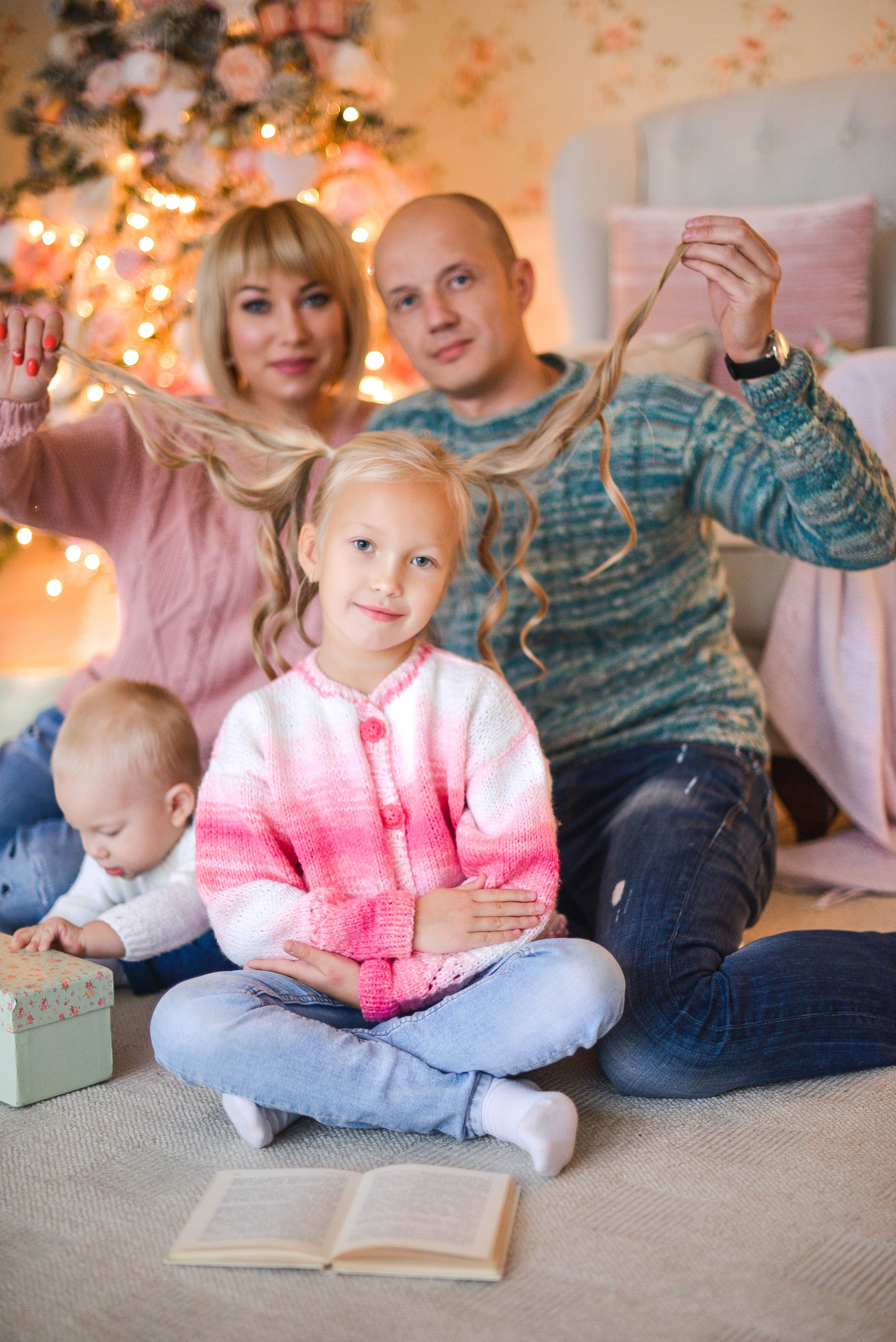 Саша Таня и детки. Семейный фотограф в Санкт-Петербурге Льдокова Екатерина