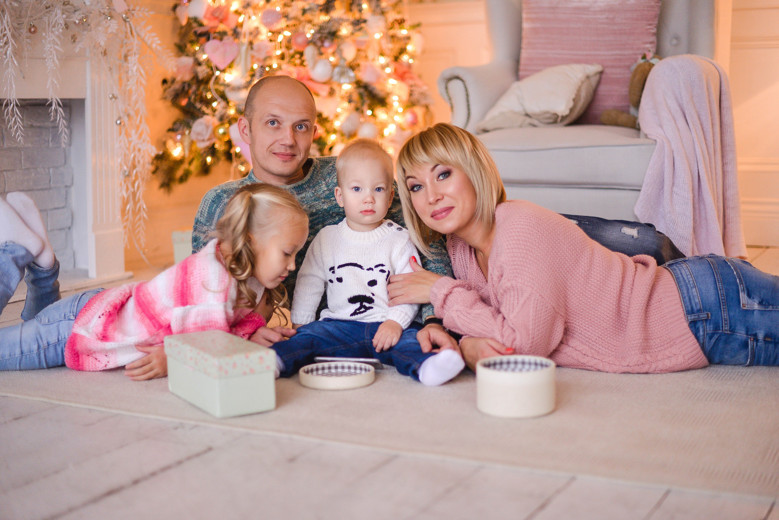 Саша Таня и детки. Семейный фотограф в Санкт-Петербурге Льдокова Екатерина