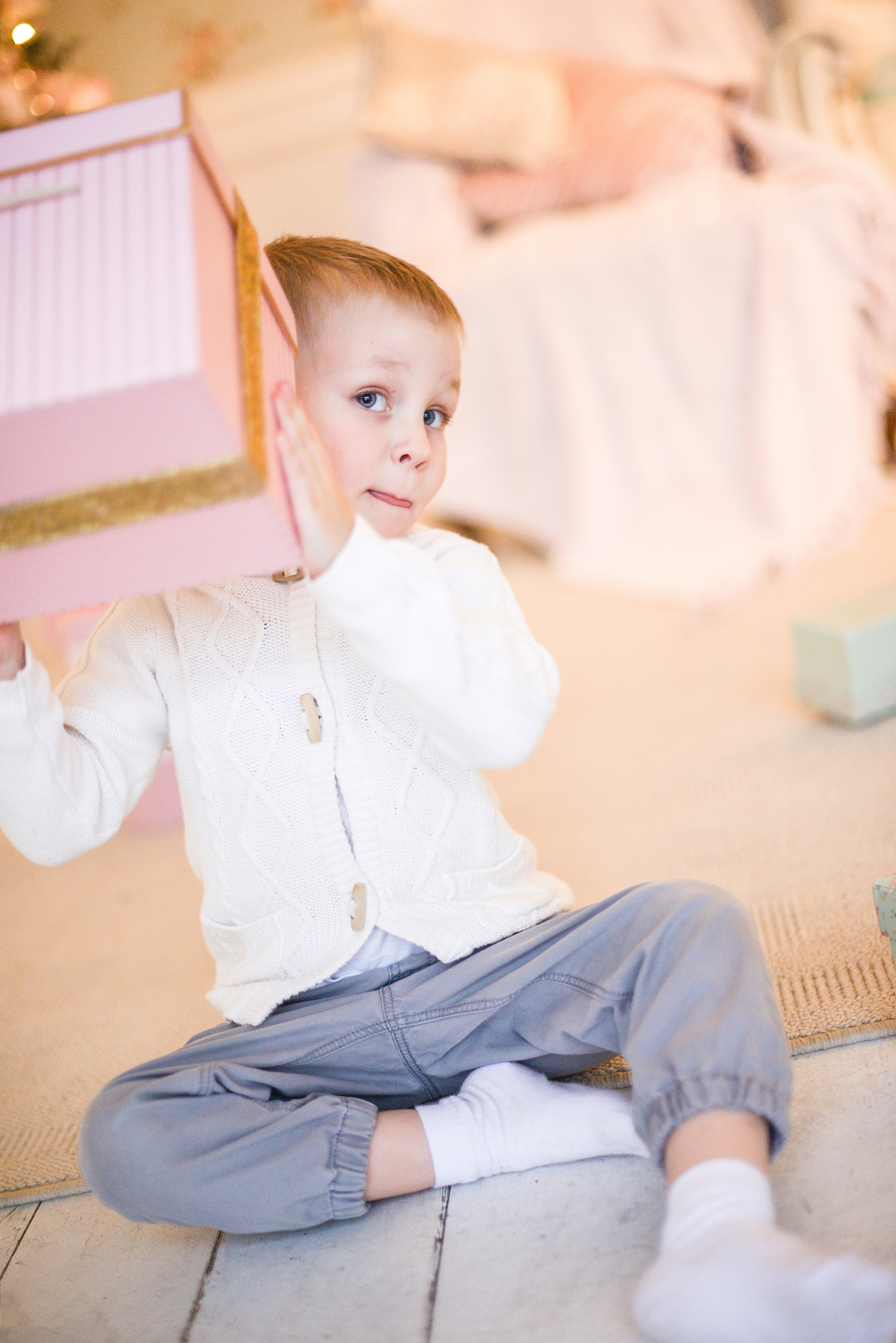 Алексей и Виктория. Новогодняя фотосессия с детьми. Семейный фотограф в Санкт-Петербурге Льдокова Екатерина