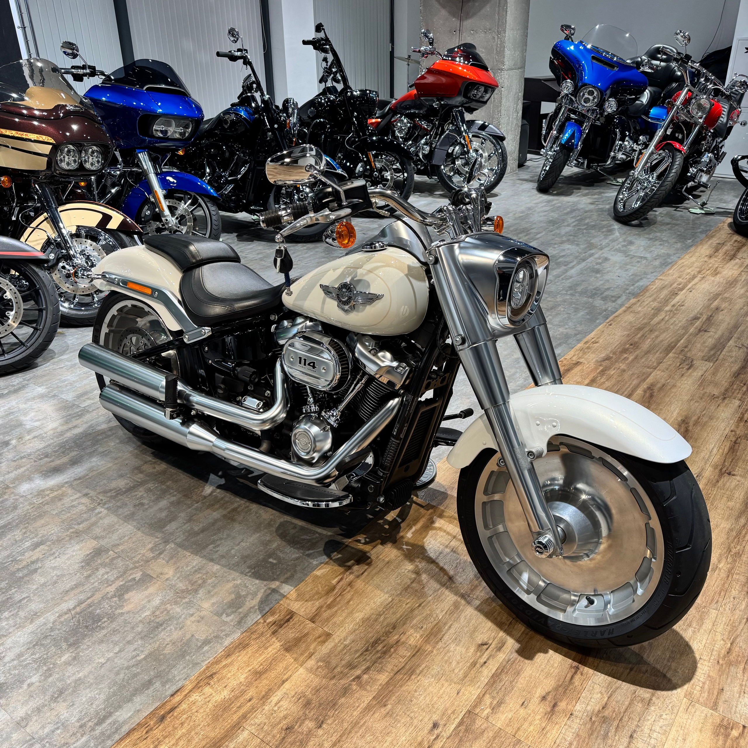 Harley Davidson 114 FAT BOY (Softail) — купить мотоцикл. Hello Davidson, Москва. Только хорошие мотоциклы…