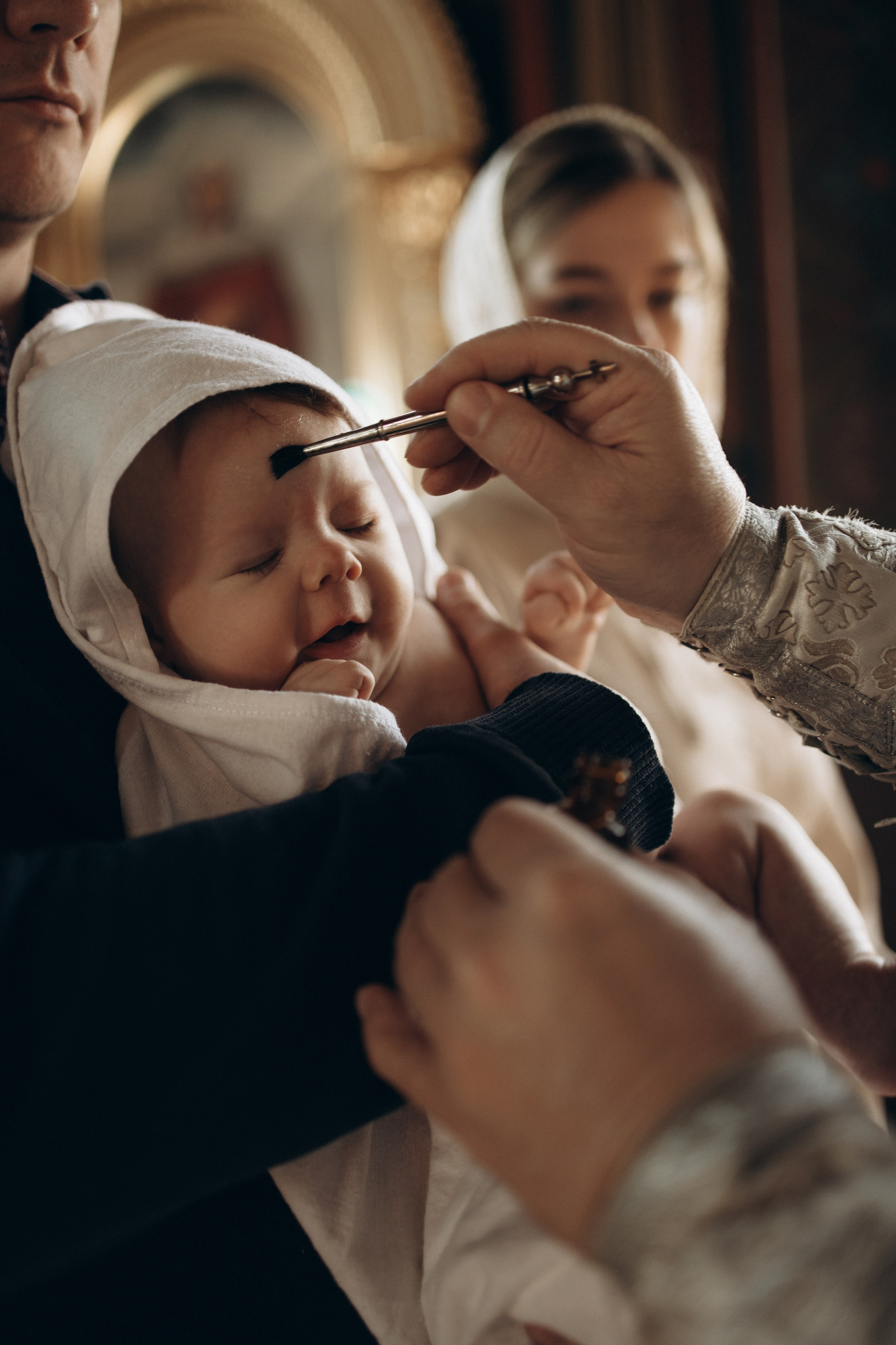 Крещение Аврелии. Самый теплый фотограф в Краснодаре Рябоконь Ксения