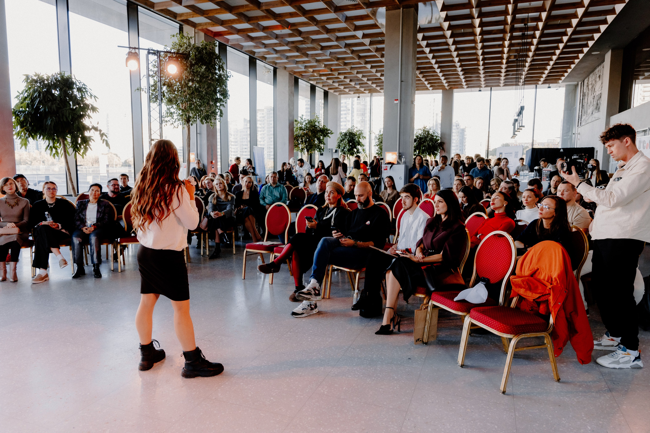 Бизнес —конференция «Южный порт». Свадебный/Портретный фотограф снимаю в Москве