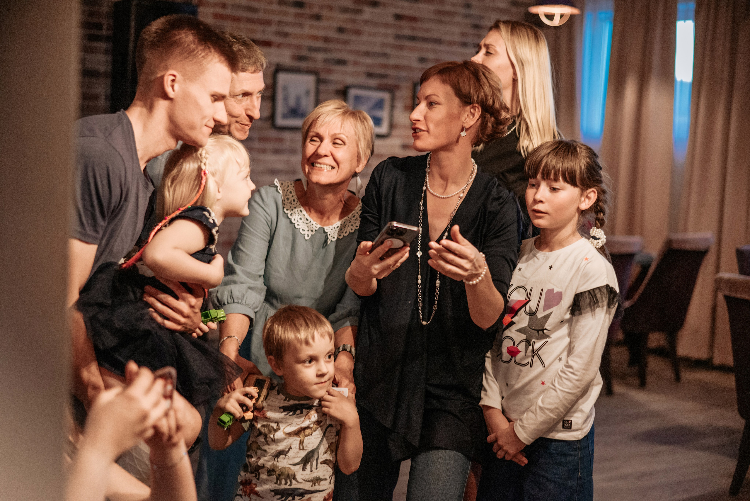 День рождения Насти. Фотограф на Крещение. Семейный фотограф. Москва