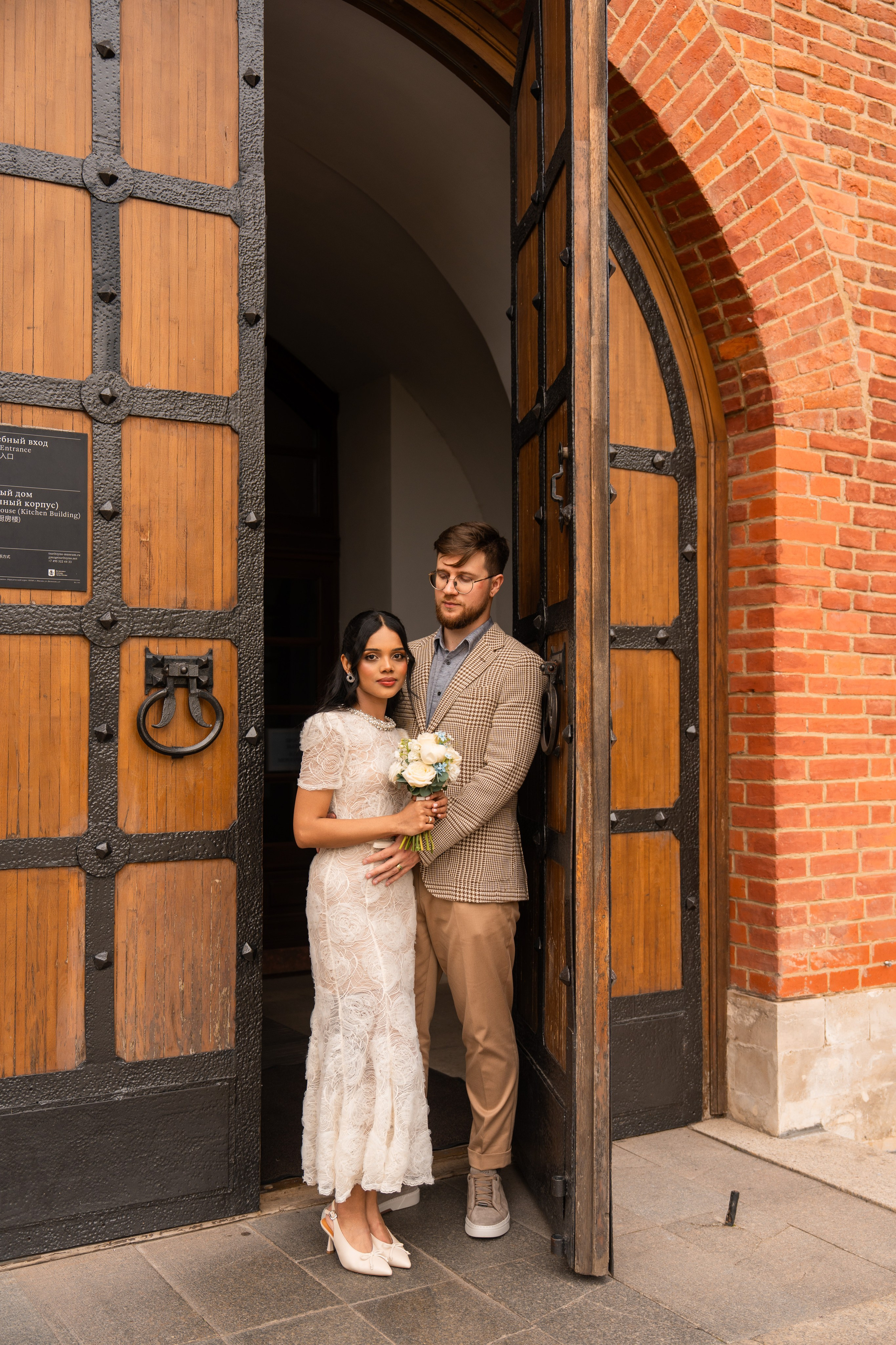 Максим и Харша, Царицыно. Свадебный фотограф в Москве Анна Полушина
