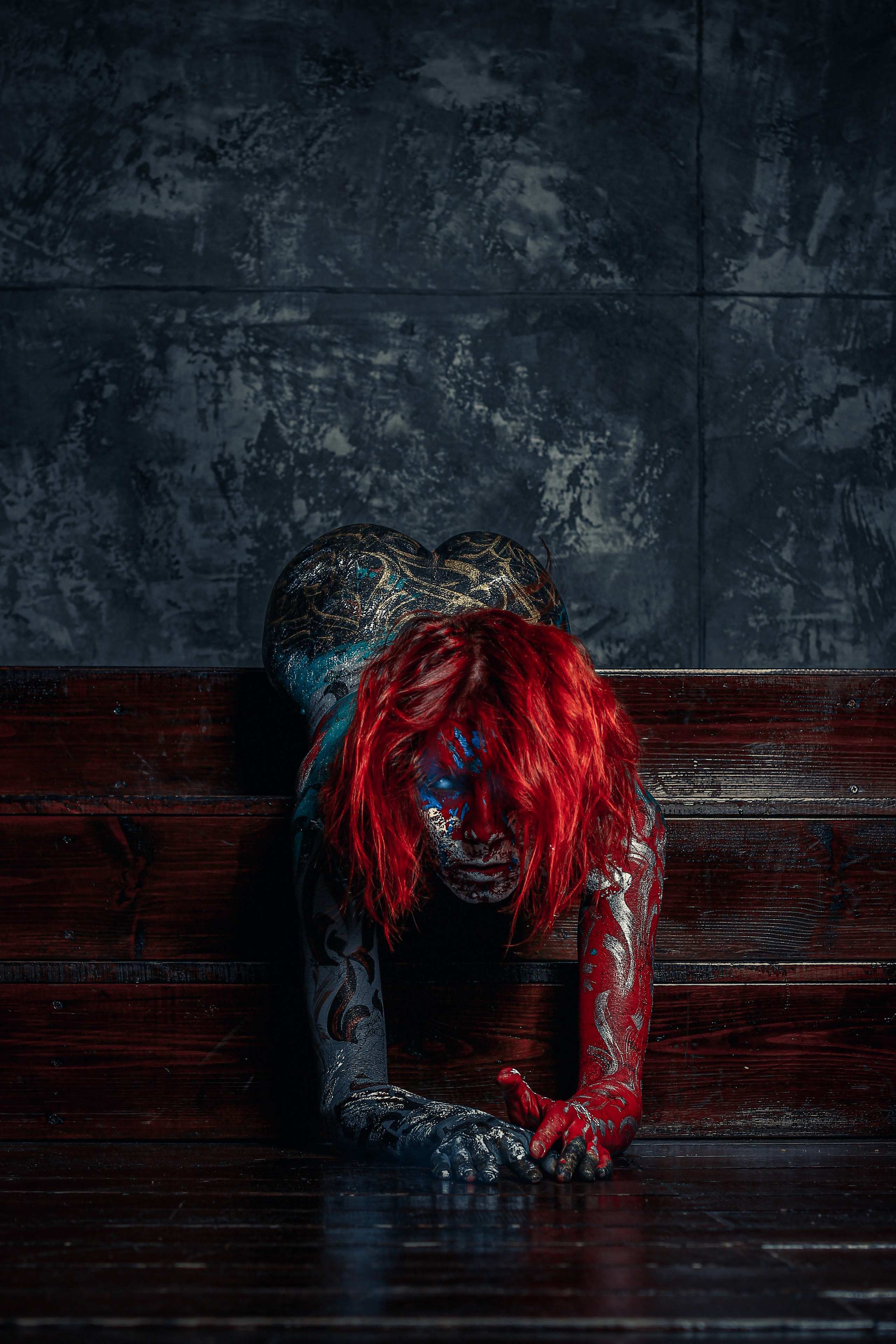 Demonic (art by The Abstracter). Жук Екатерина ХУДОЖНИК-РЕЖИССЁР МОДЕЛЬ