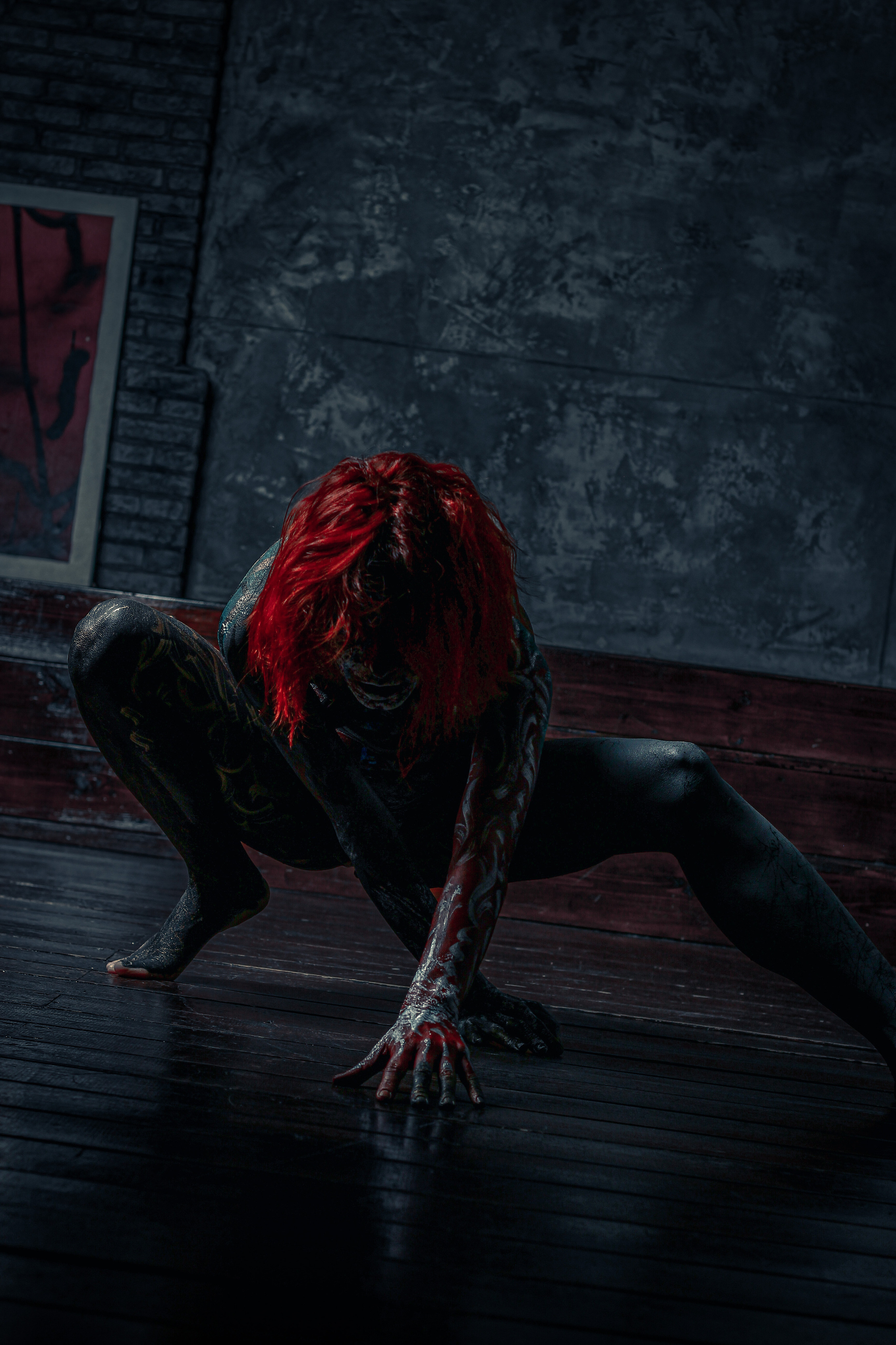 Demonic (art by The Abstracter). Жук Екатерина ХУДОЖНИК-РЕЖИССЁР МОДЕЛЬ