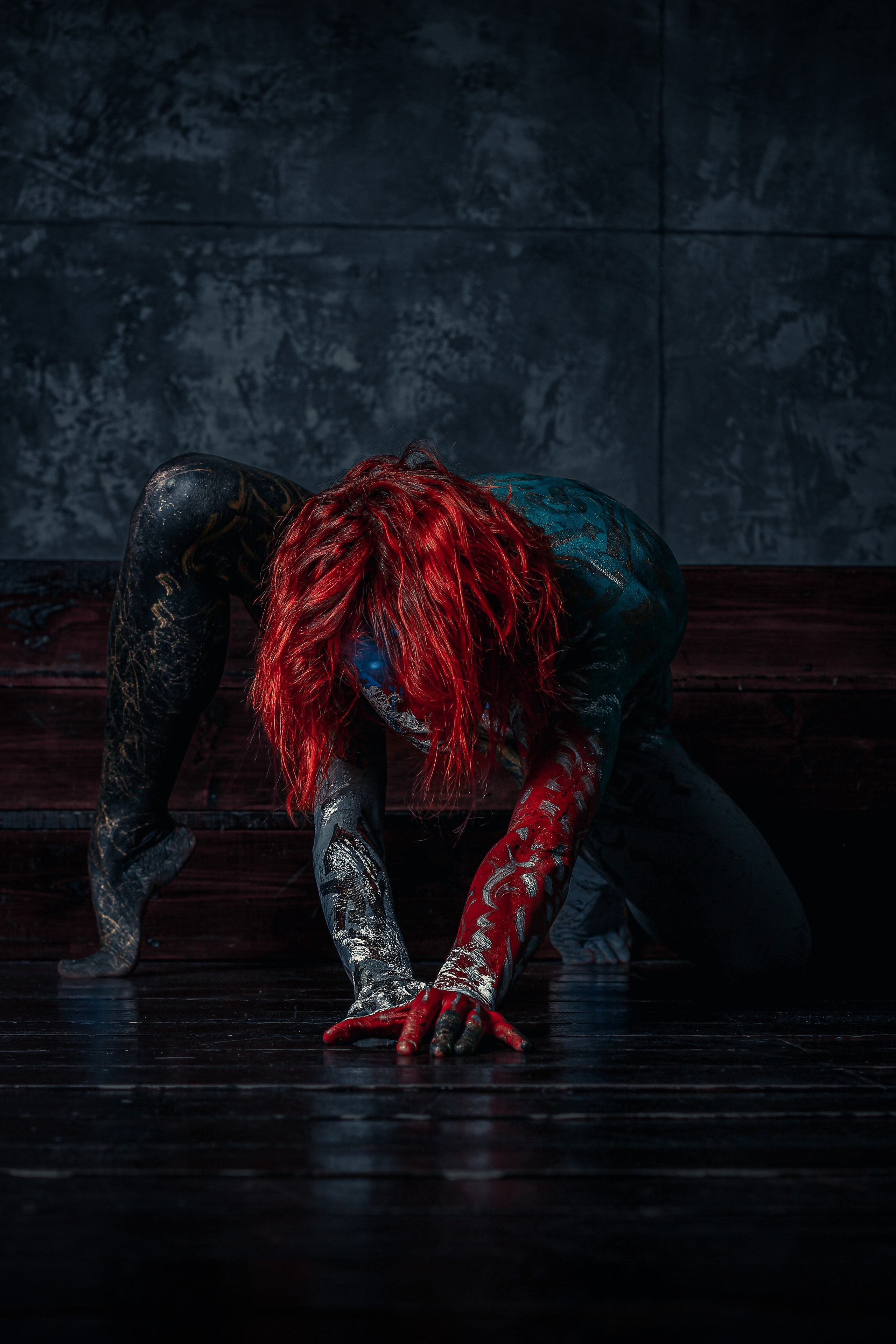 Demonic (art by The Abstracter). Жук Екатерина ХУДОЖНИК-РЕЖИССЁР МОДЕЛЬ