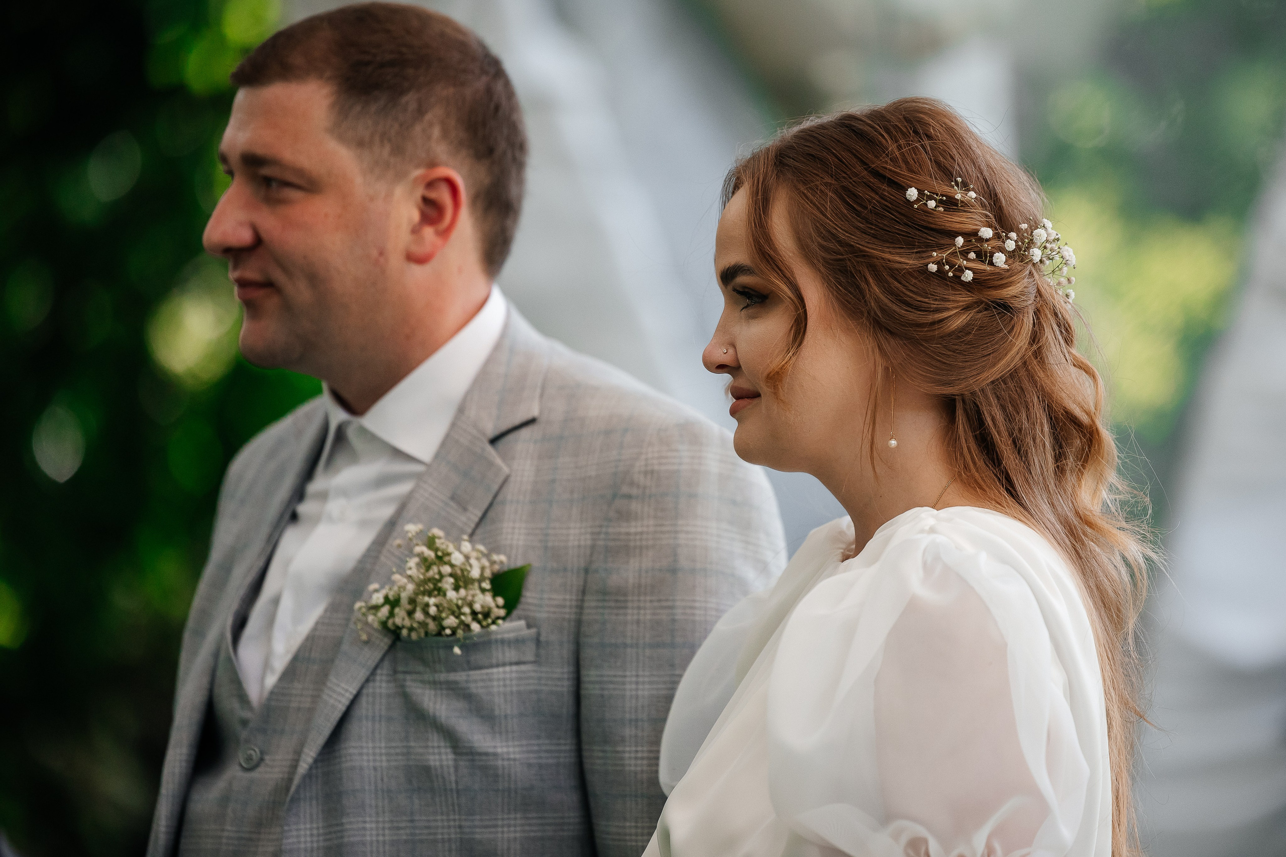 Регистрация на территории гостиницы «Даниловская». Свадебный и семейный фотограф в Москве Красинская Мария