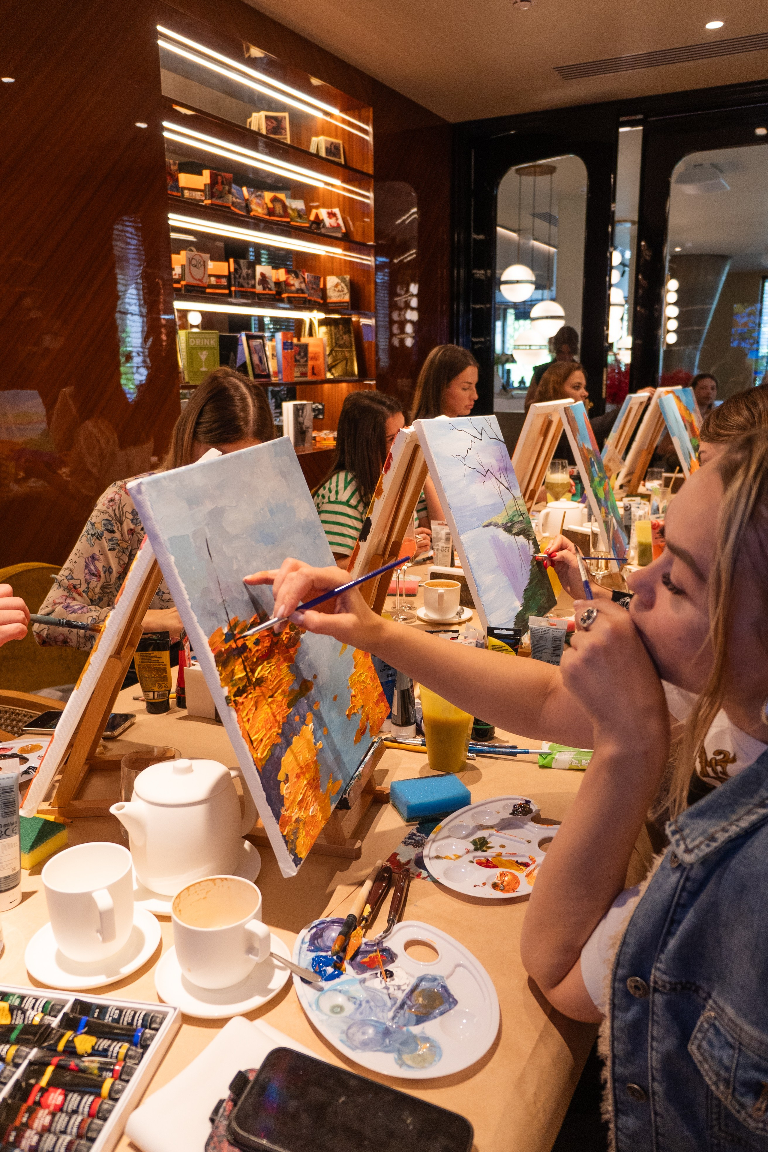 Корпоратив Teach Me Art 3. Портретный фотограф в Москве и Санкт-Петербурге Арина Чех