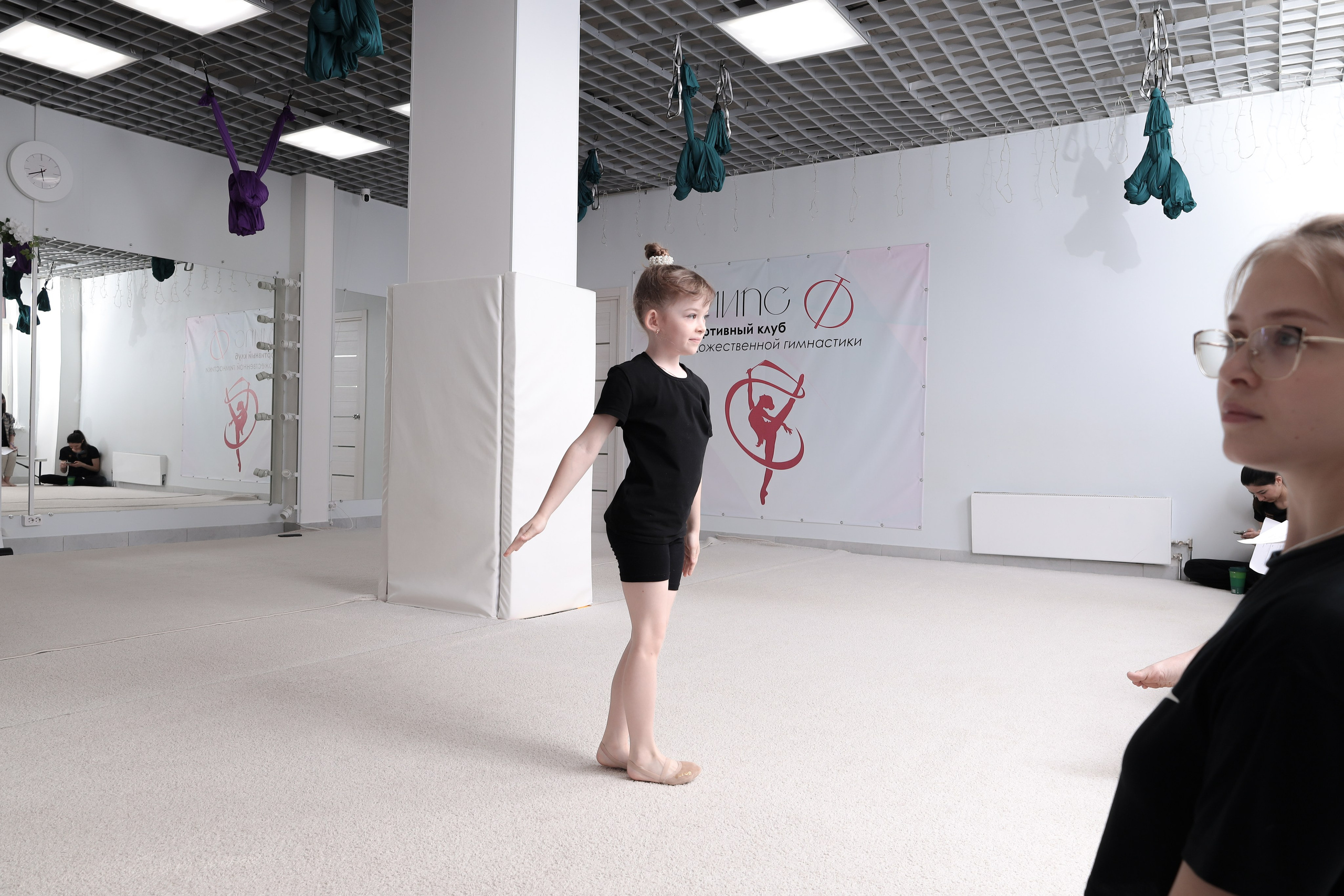 Открытый урок гимнастика. Фотограф Надршина Лилия
