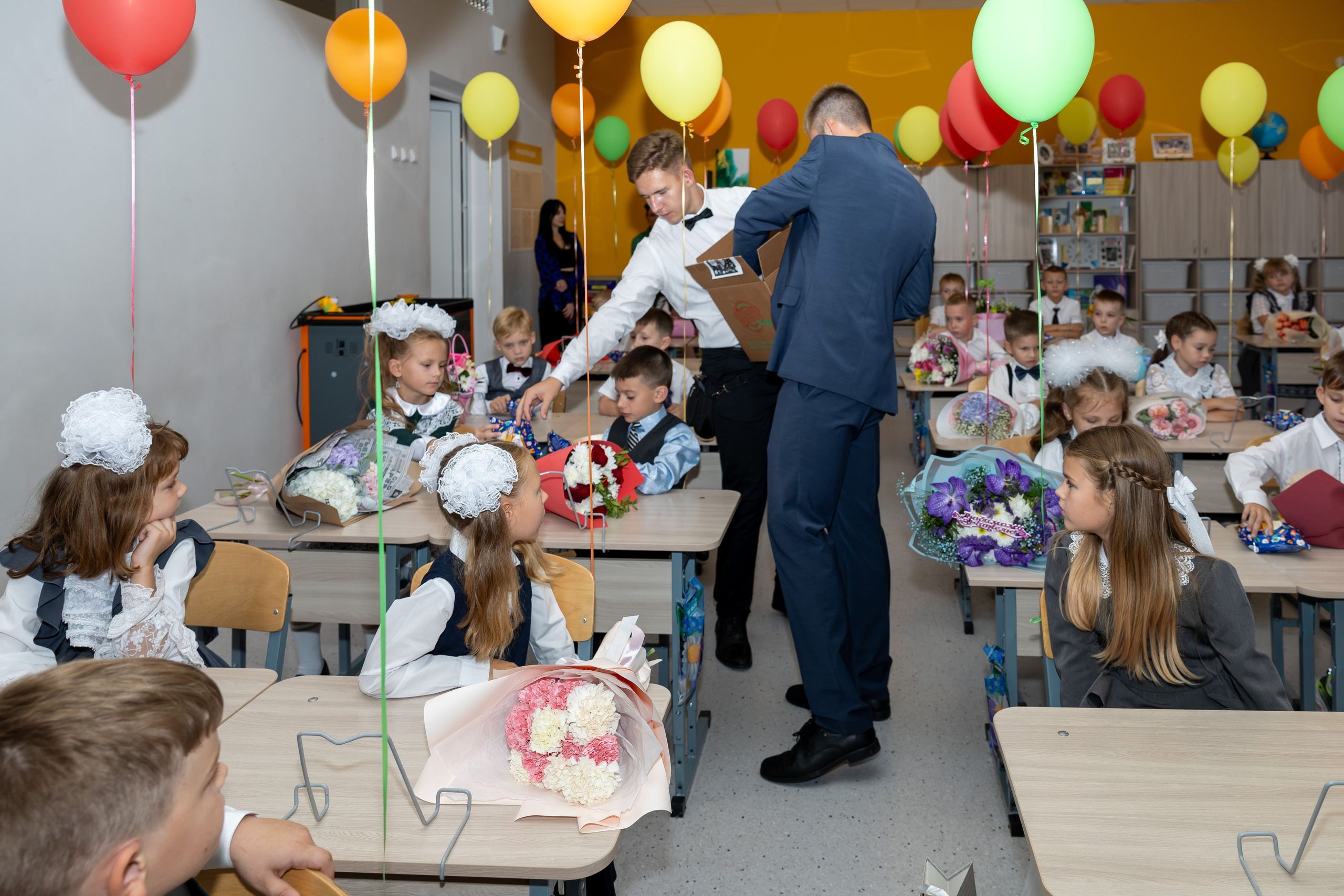 Первый раз в первый класс (репортажная съемка). Фотограф в Серпухове Наталья Руденко