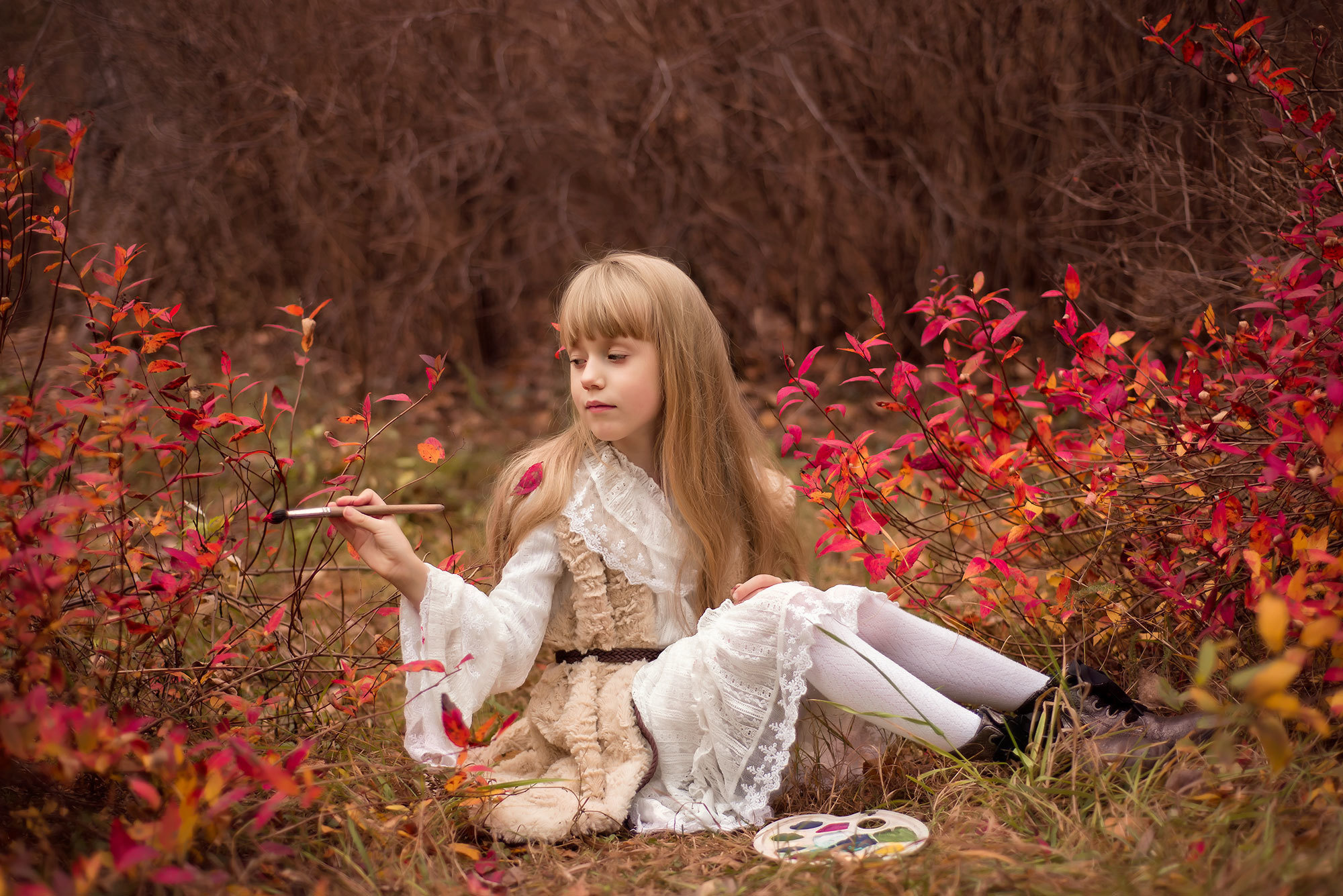 Осенняя фотосессия. Фотограф в Москве Аня Цыплакова