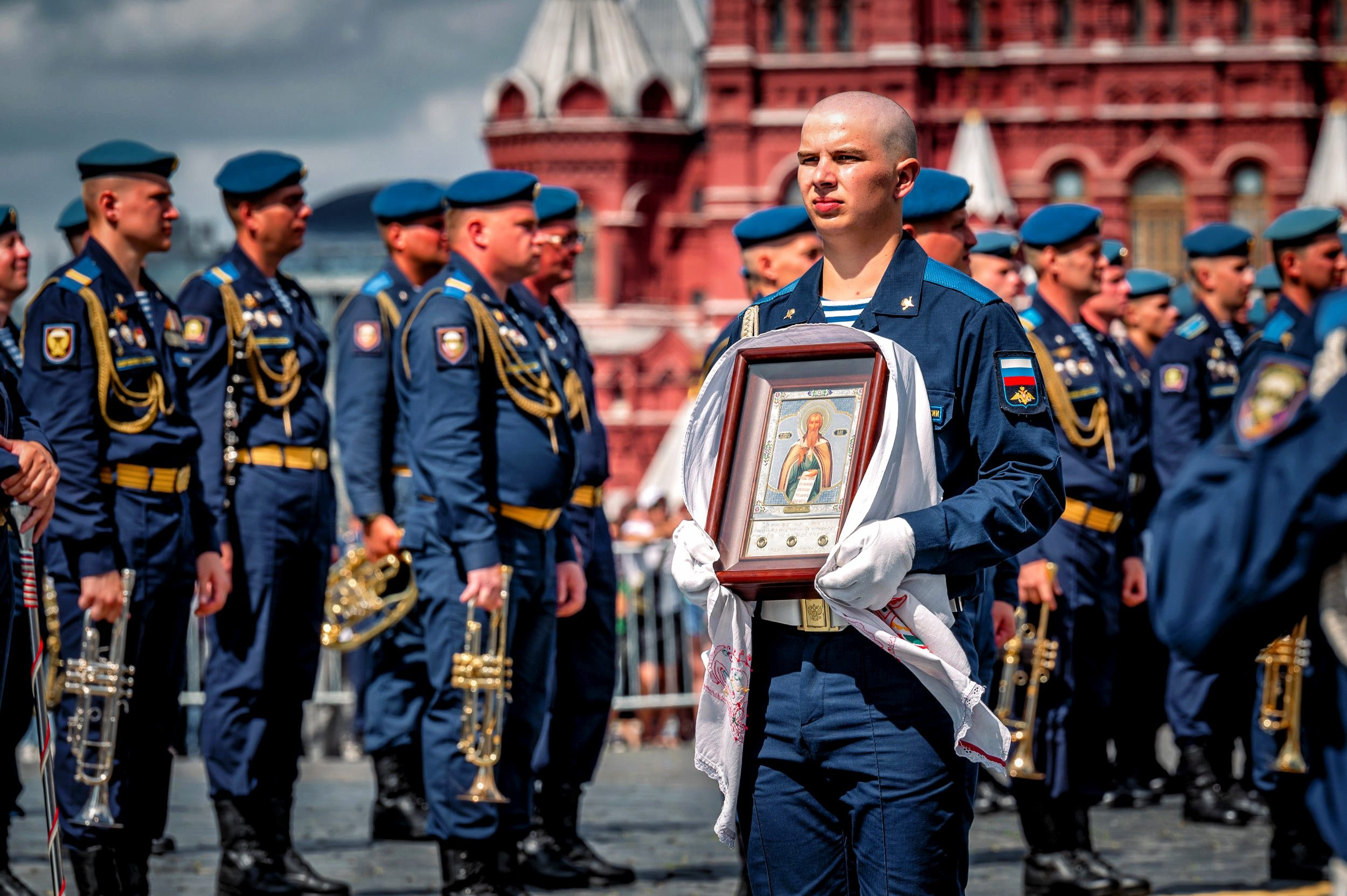 День ВДВ в Москве. Бизнес фотограф в Москве Алексей Кознев