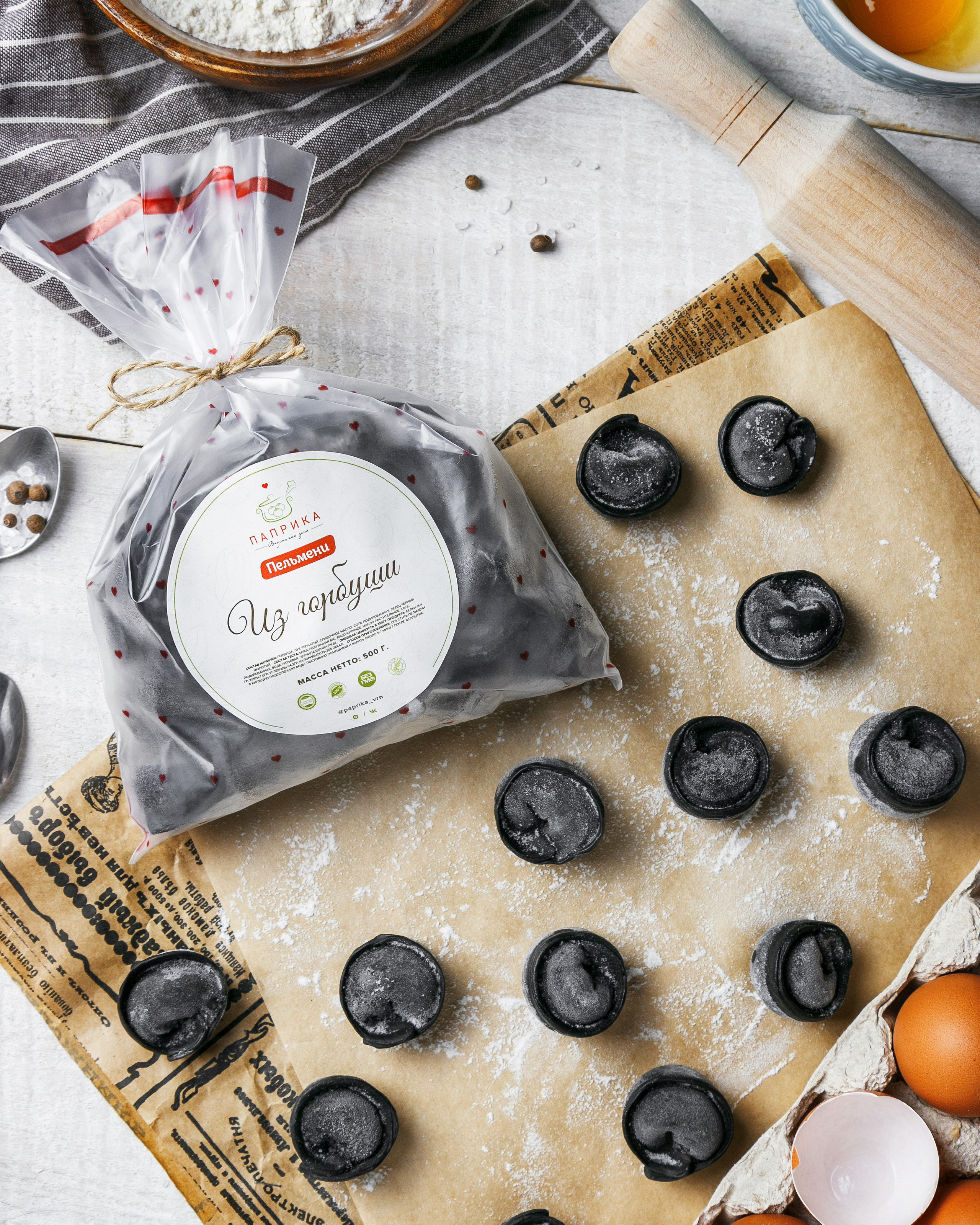 Съемка замороженных продуктов для доставки | Фуд фотограф Воронеж