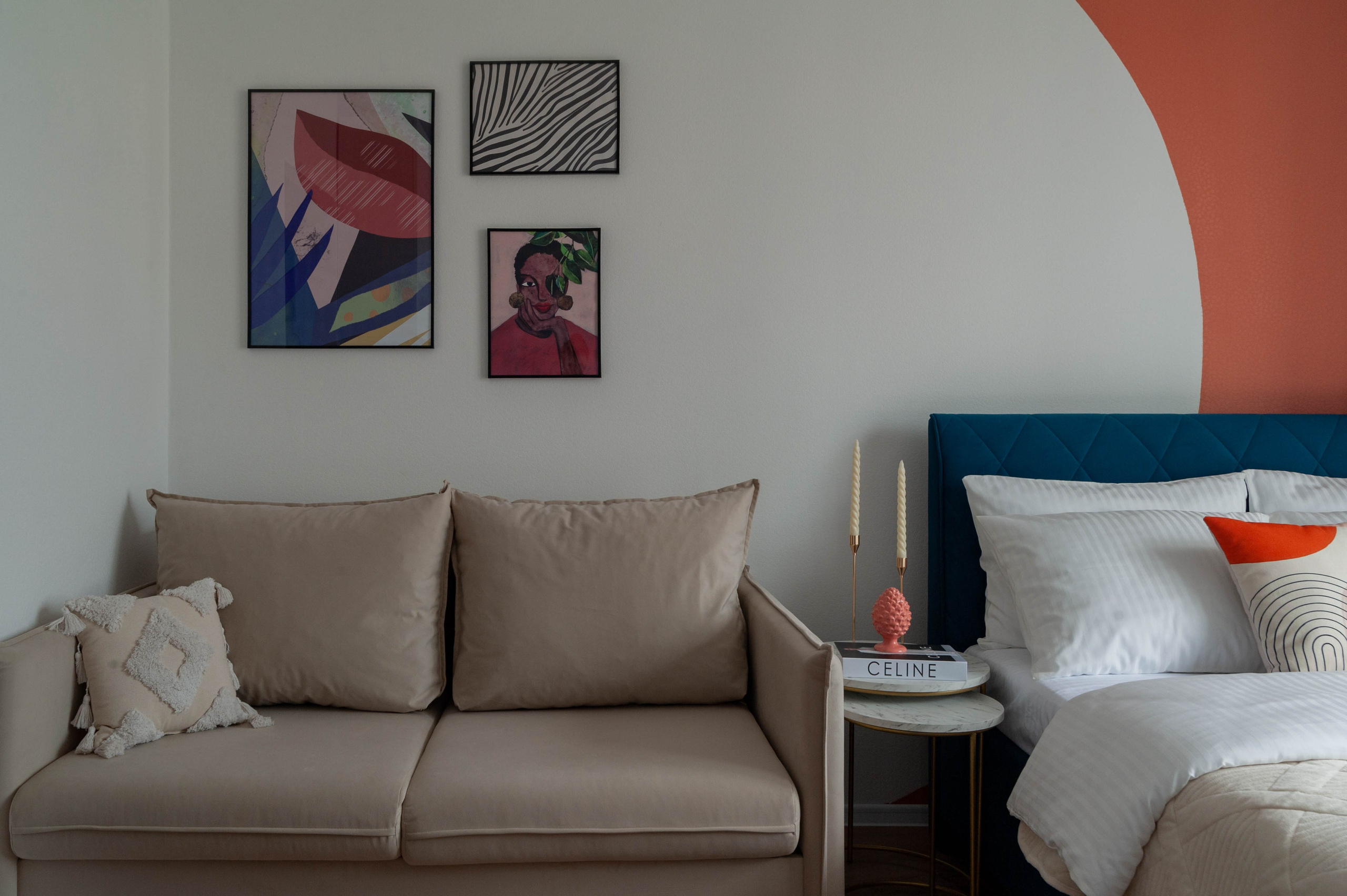 Съемка студии для посуточной аренды ЖК «Волга Парк». Интерьерный фотограф в Ярославле. Вероника Лазыкина