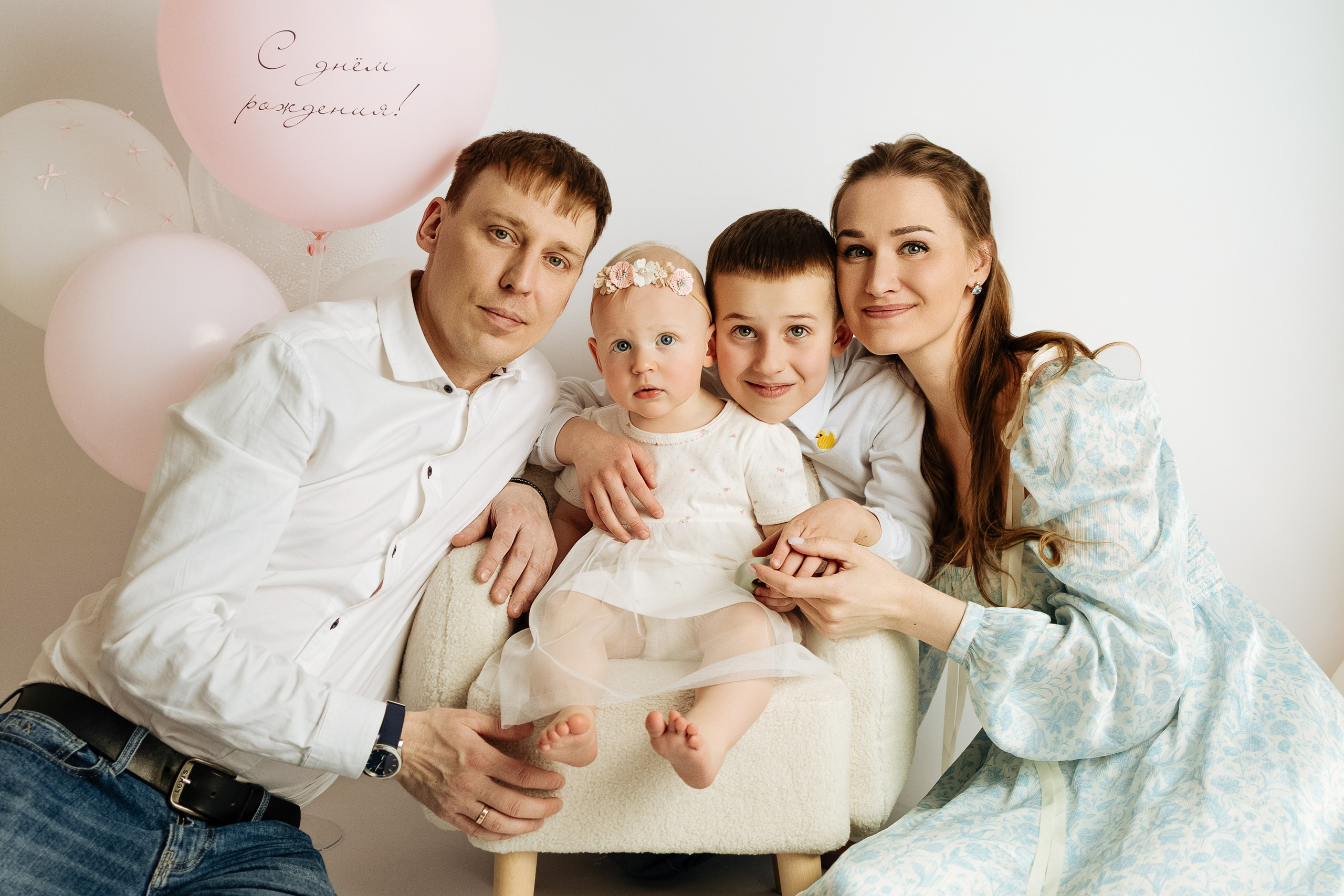 Кира 1 год. Фотограф новорожденных в Санкт-Петербурге Екатерина Иванова