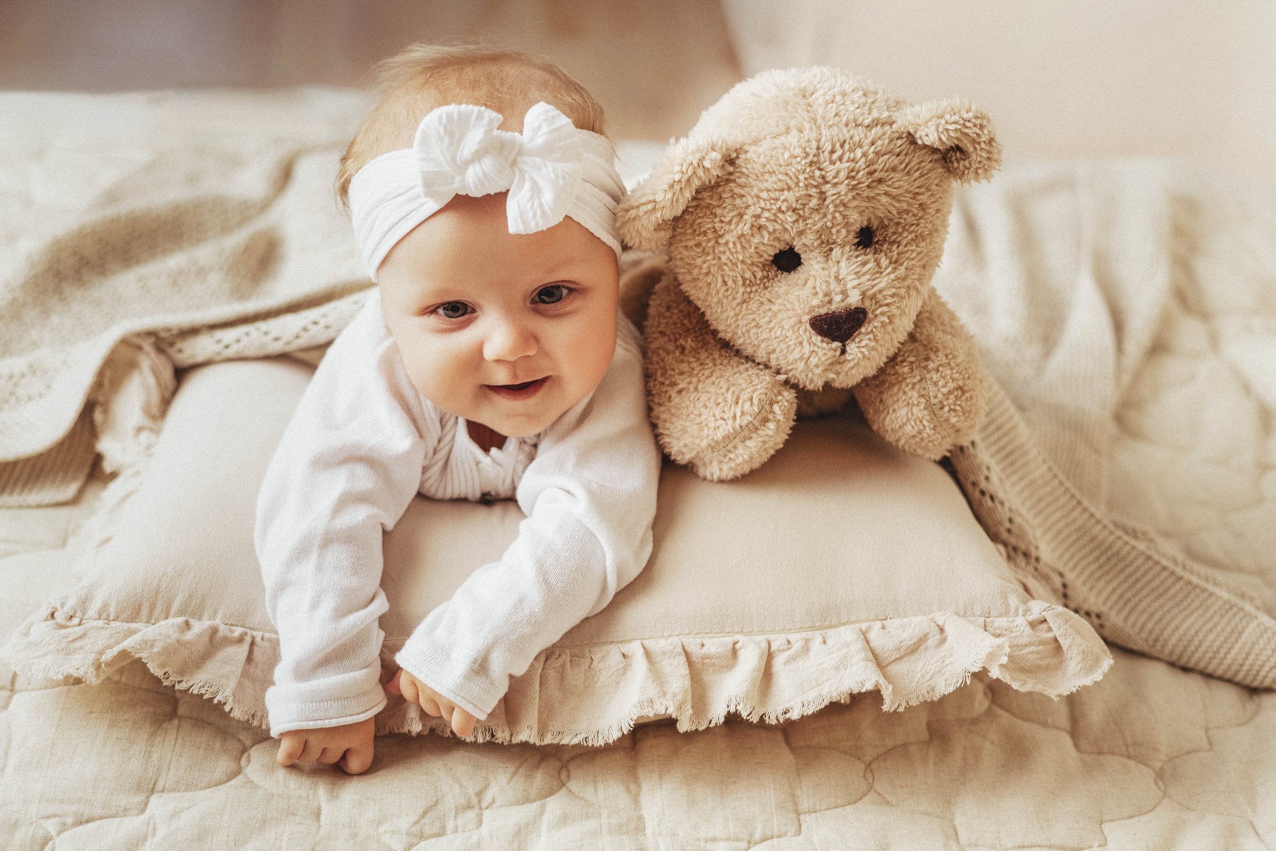 Полина 4 месяца. Фотограф новорожденных в Санкт-Петербурге Екатерина Иванова