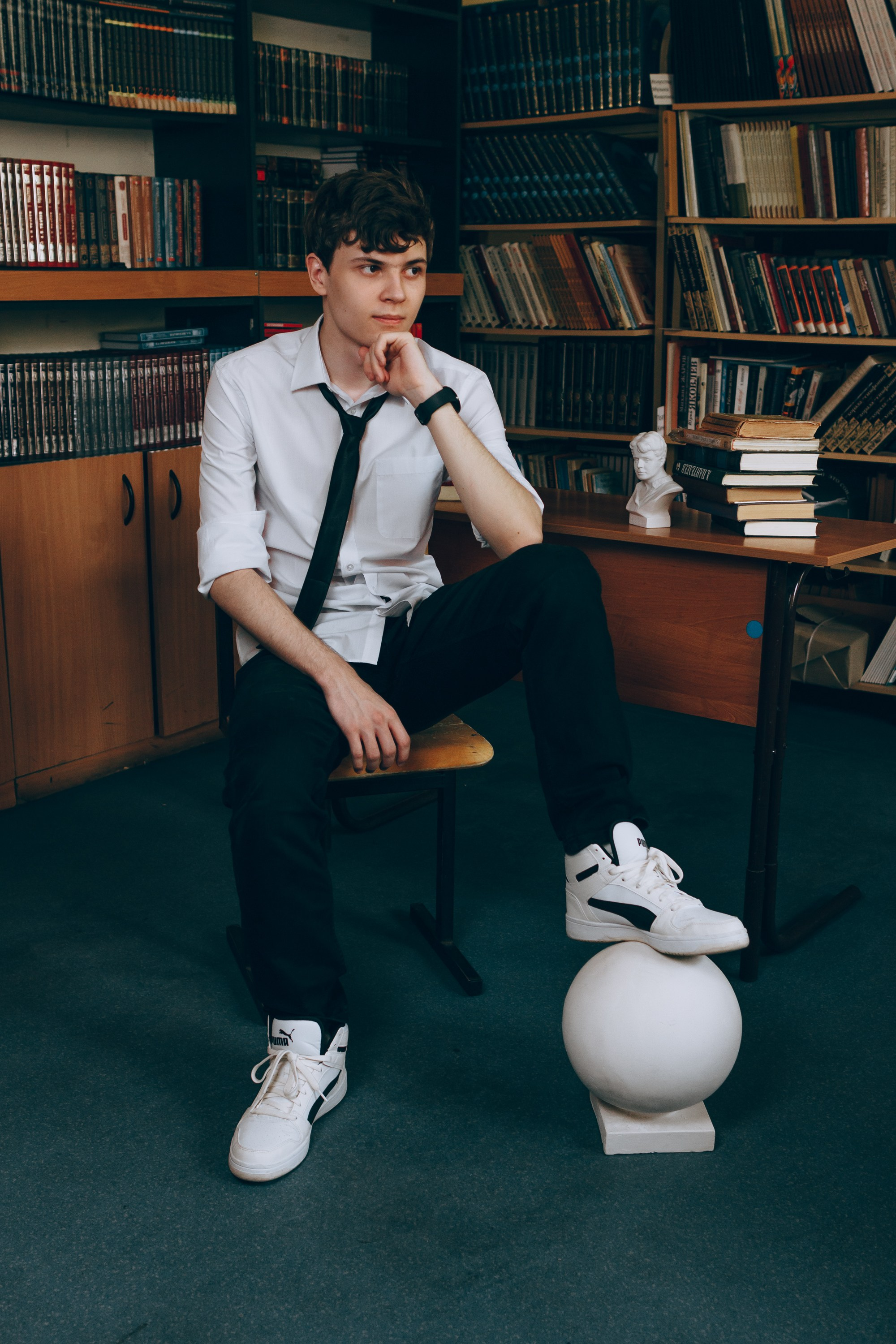 Выпускной альбом. 9-11 класс. Дарья, фотограф, Москва