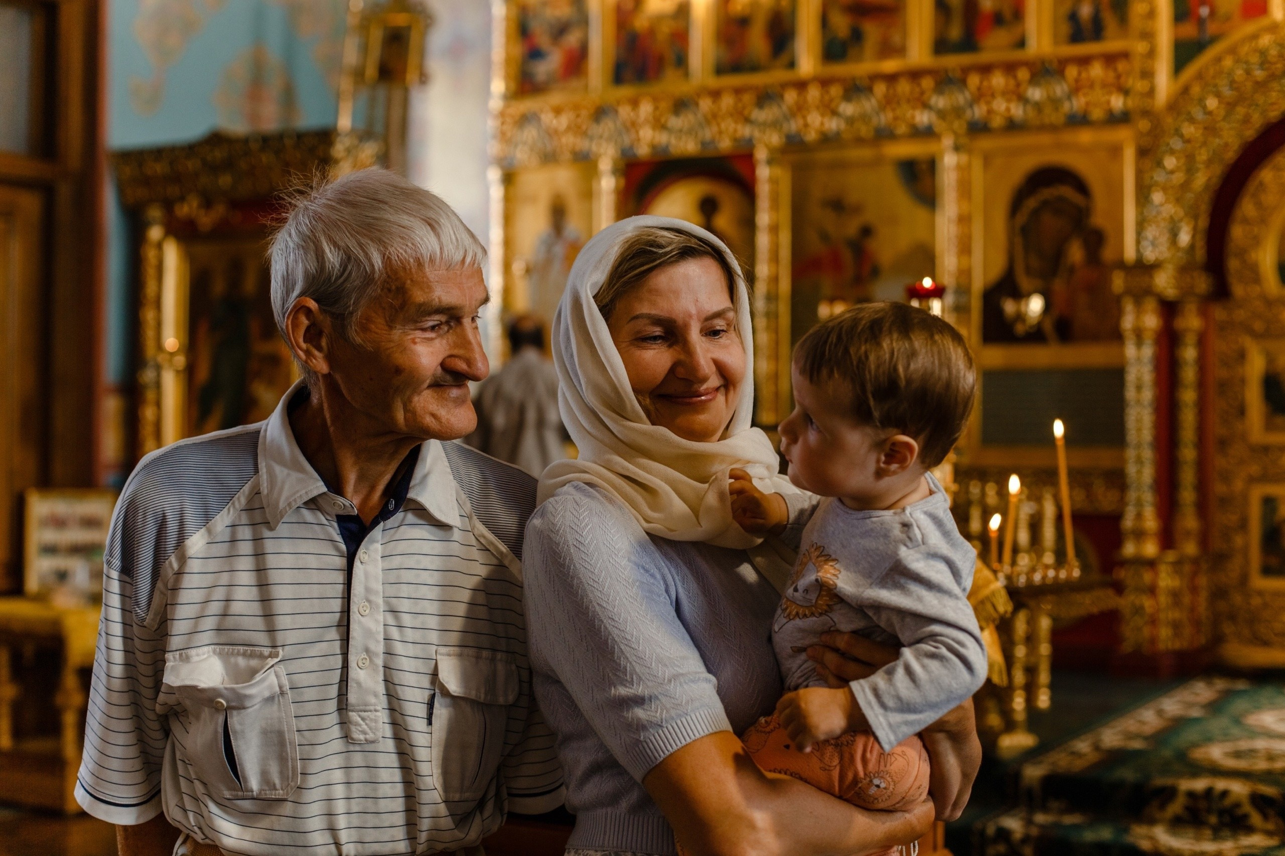 Крещение в Предтечинской церкви. Свадебный и семейный фотограф в Нижнем Новгороде Екатерина Наймарк
