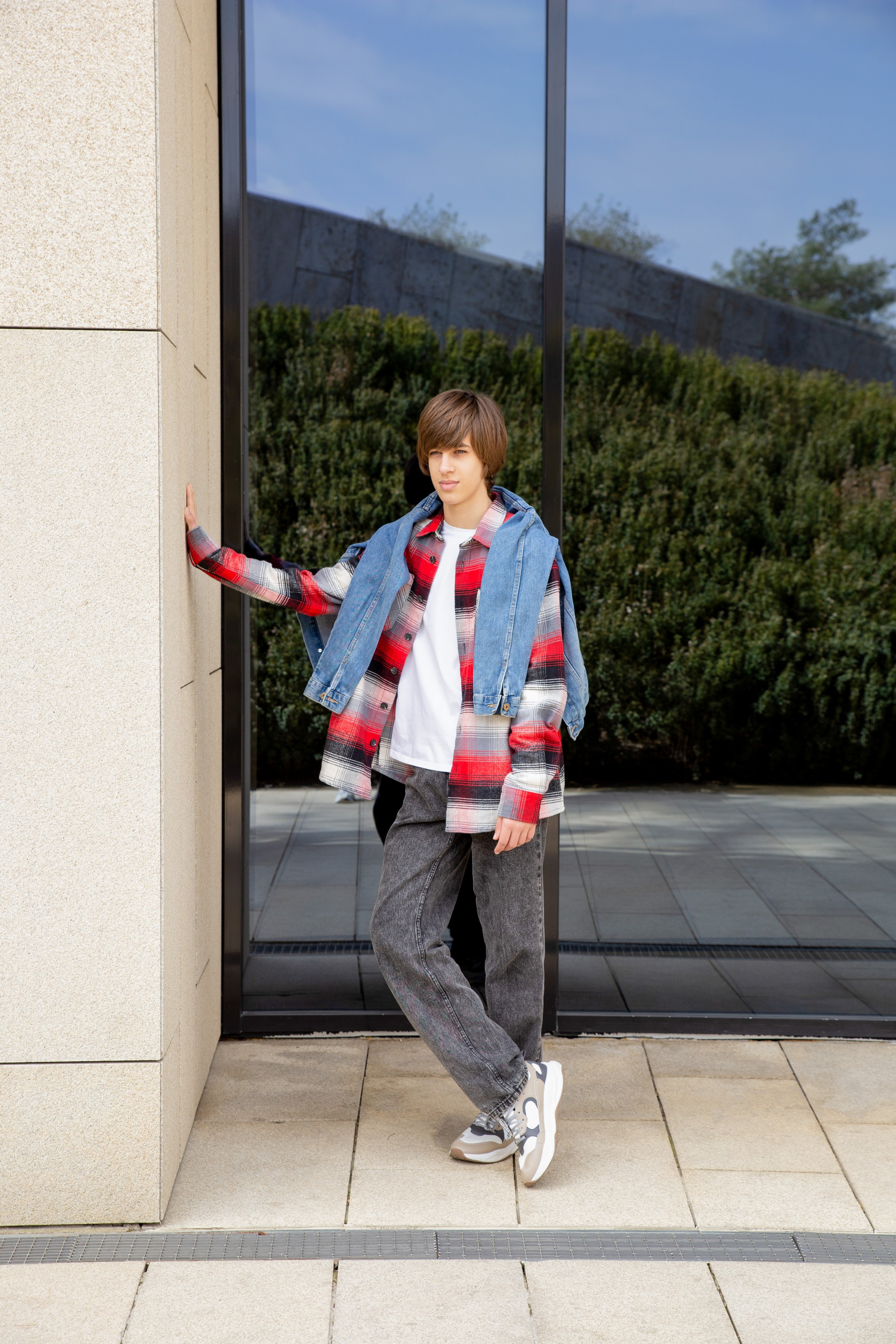 Модельная съемка на циклораме и в интерьере