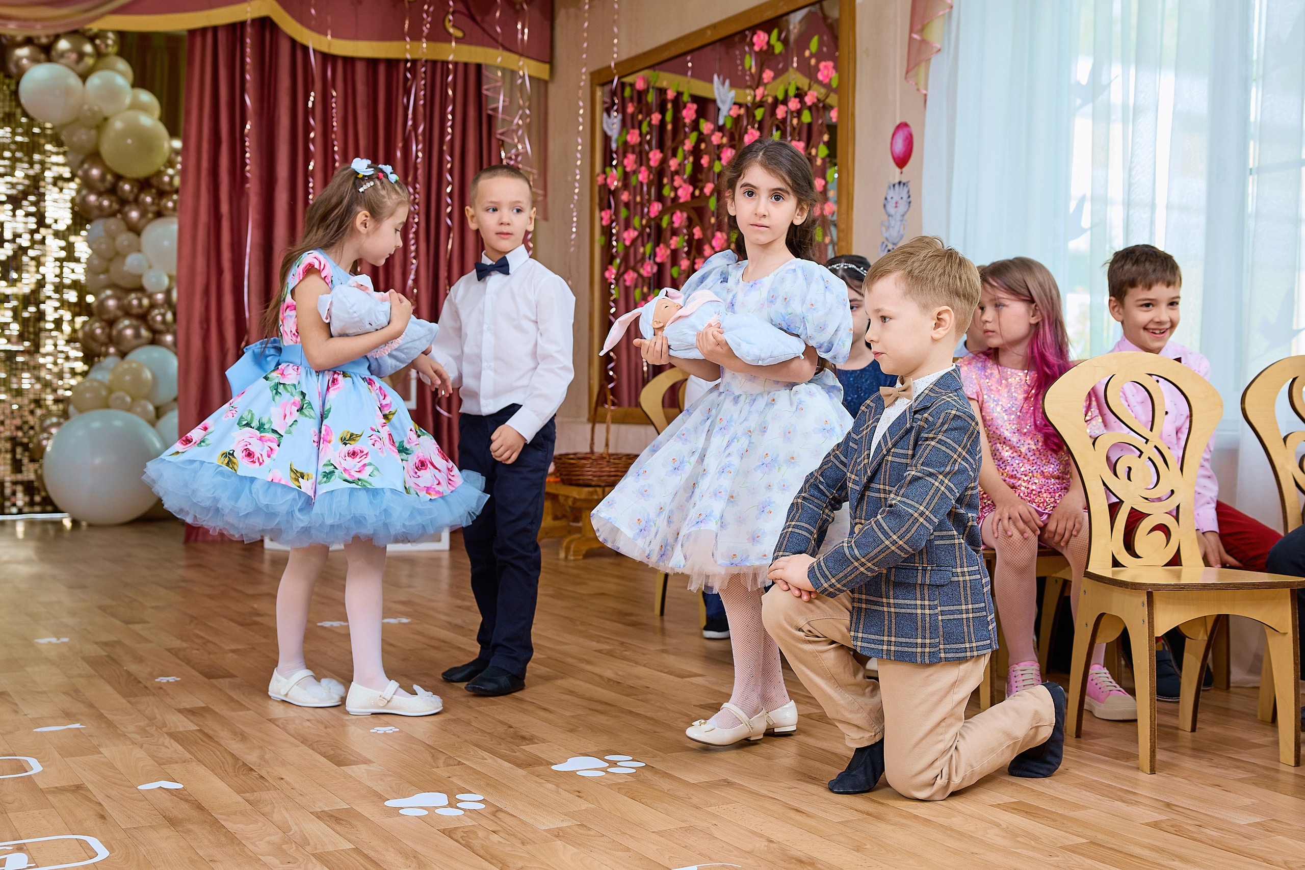 Фотосъёмка выпускного утренника в детском саду. Выпускные альбомы в Москве фотограф Алина Пащук