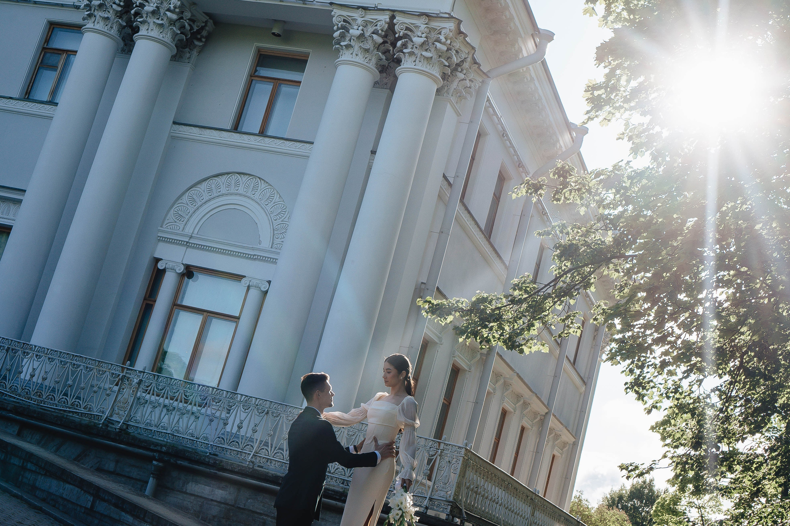 СВАДЕБНАЯ СЬЕМКА НА РАССВЕТЕ НА ЕЛАГИНОМ ОСТОРОВЕ. Профессиональный фотограф, Санкт-Петербург — Виктория Богомолова