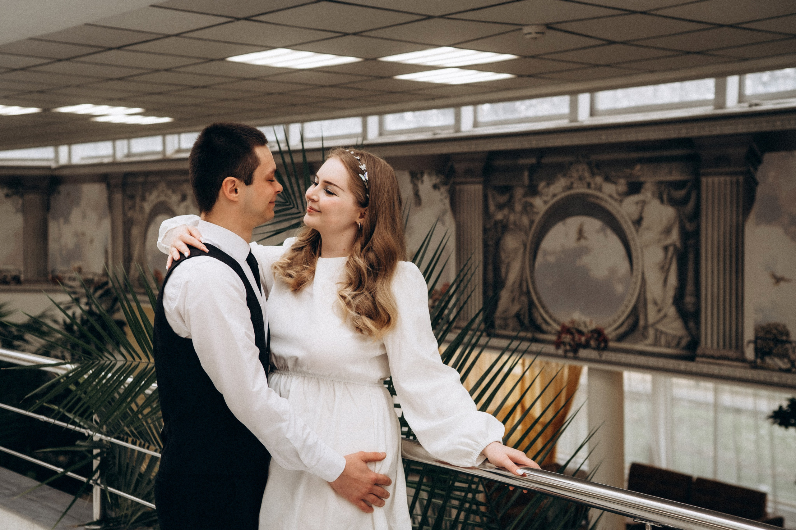 ЗАГС Выборгского района (Антон и Наталья). Фотограф в Санкт-Петербурге Кристина Брянская