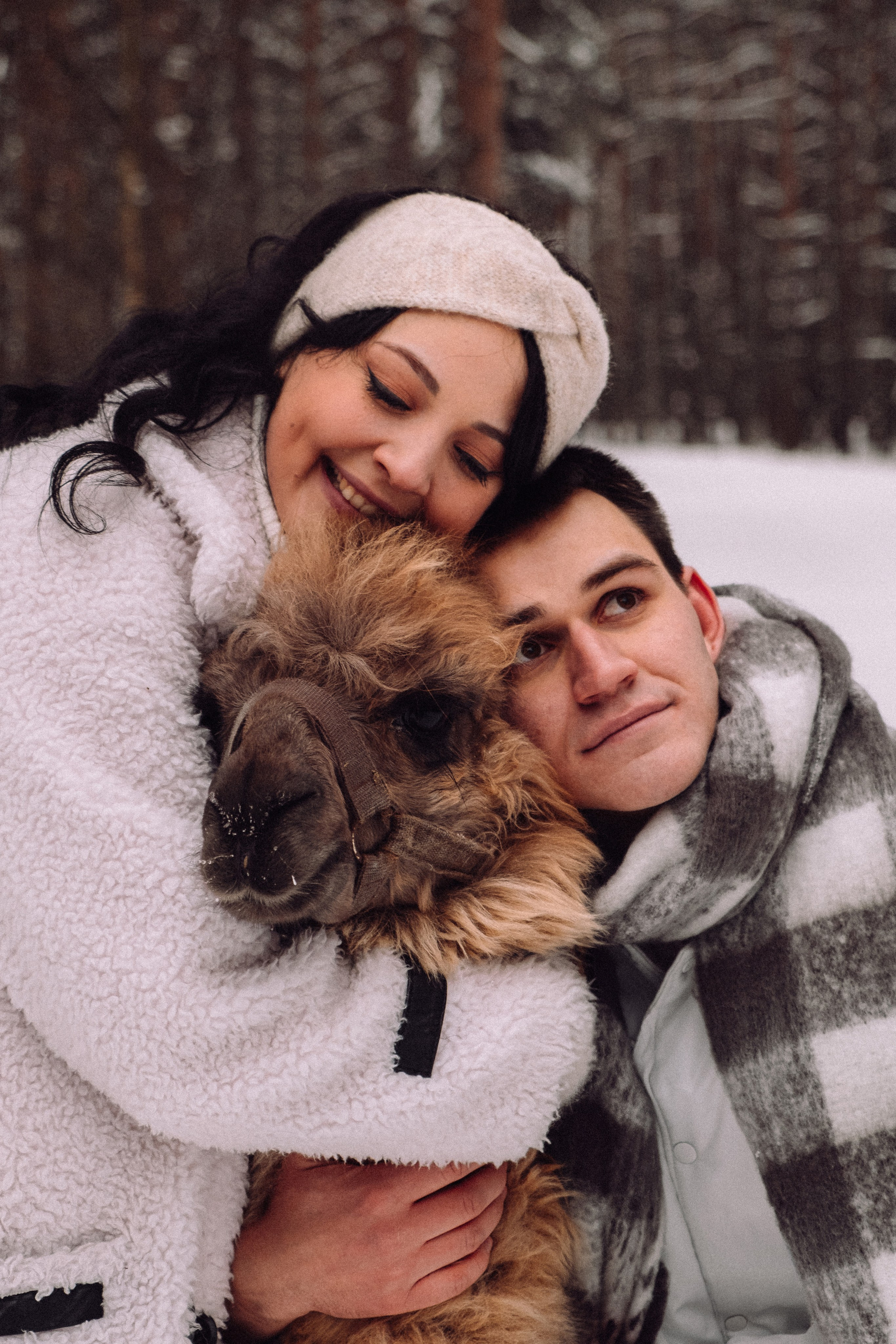 С Альпакой. Фотограф в Санкт-Петербурге Кристина Брянская