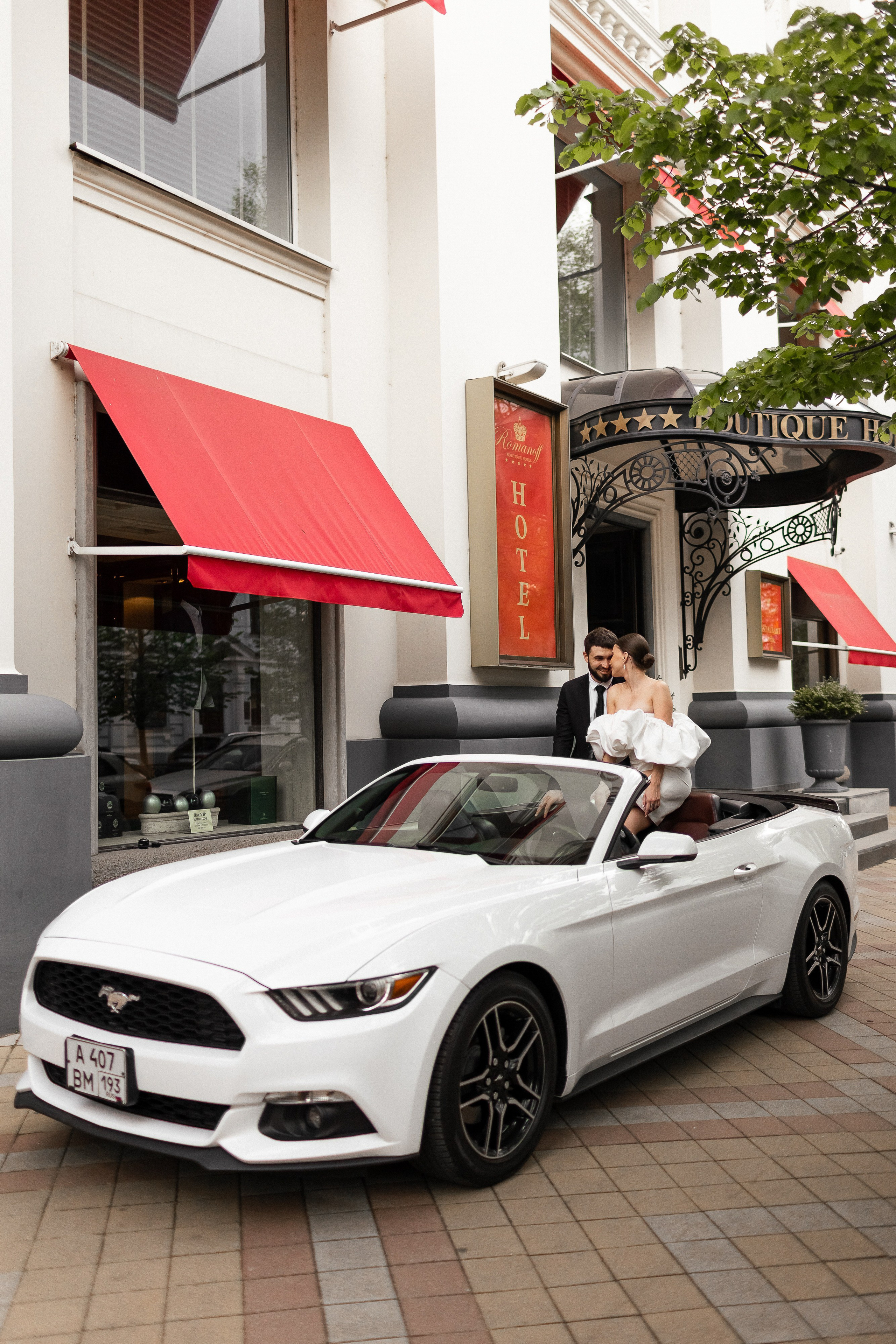 Съёмка с кабриолетом. Арина Тамочкина. Фотограф Краснодарю