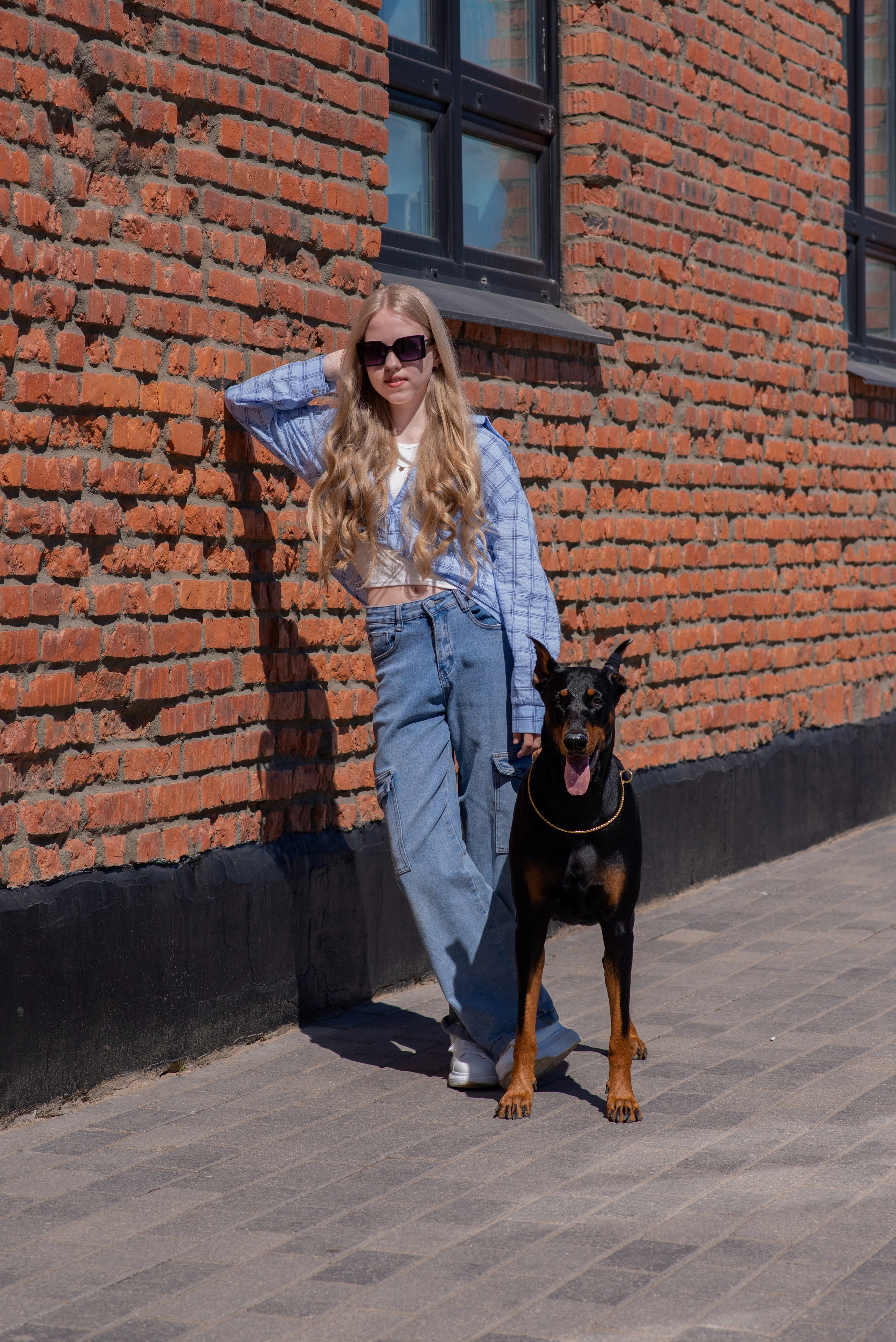 Уличная Фотопроект «Доберман». Фотограф Софья Власенко | Вологда