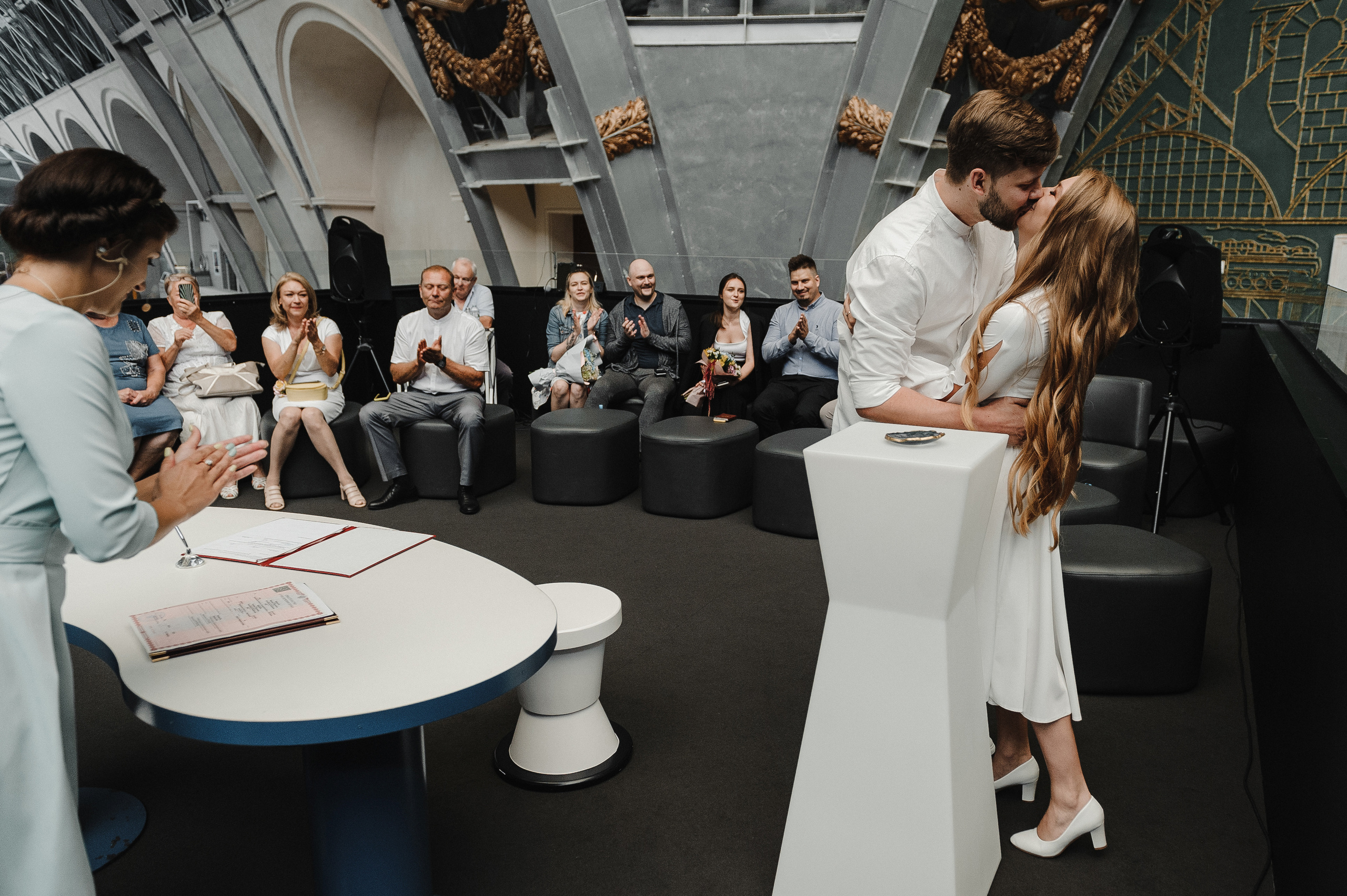 Михаил и Ксения. Регистрация. Свадебный фотограф в Москве Алексей Тук