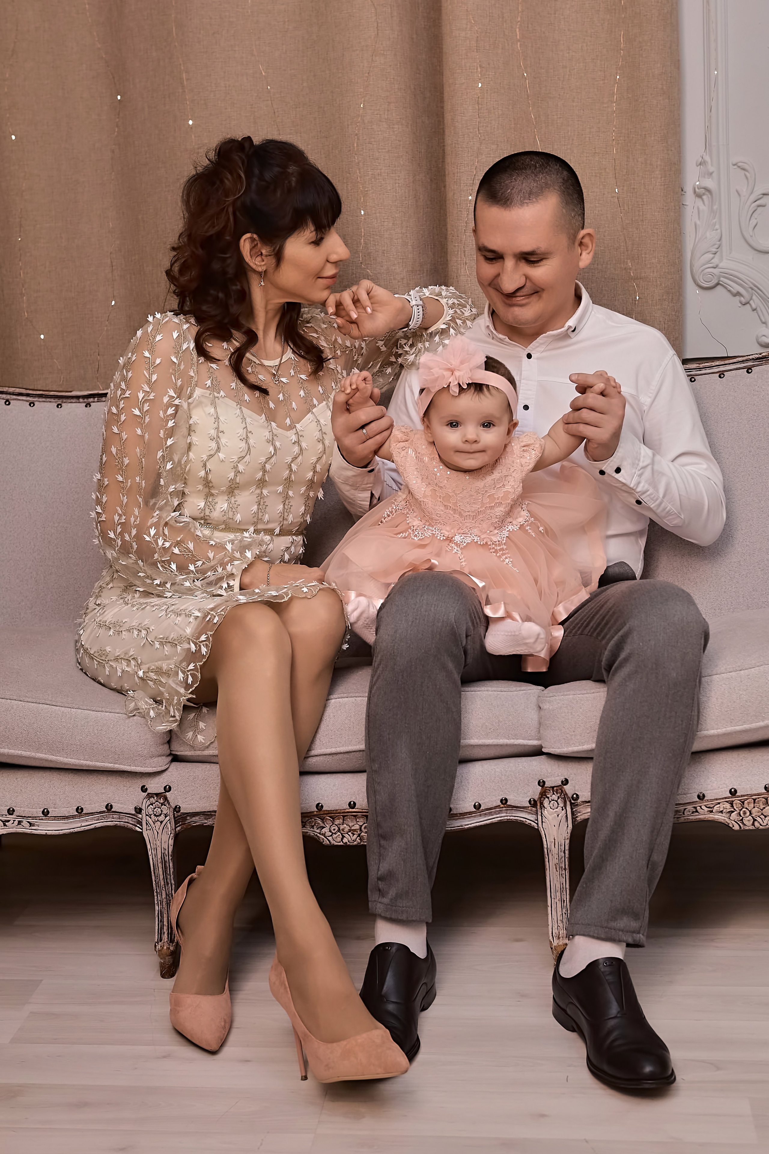 Семейная новогодняя фотосессия. Семейный и свадебный фотограф в Краснодаре Михеева Светлана