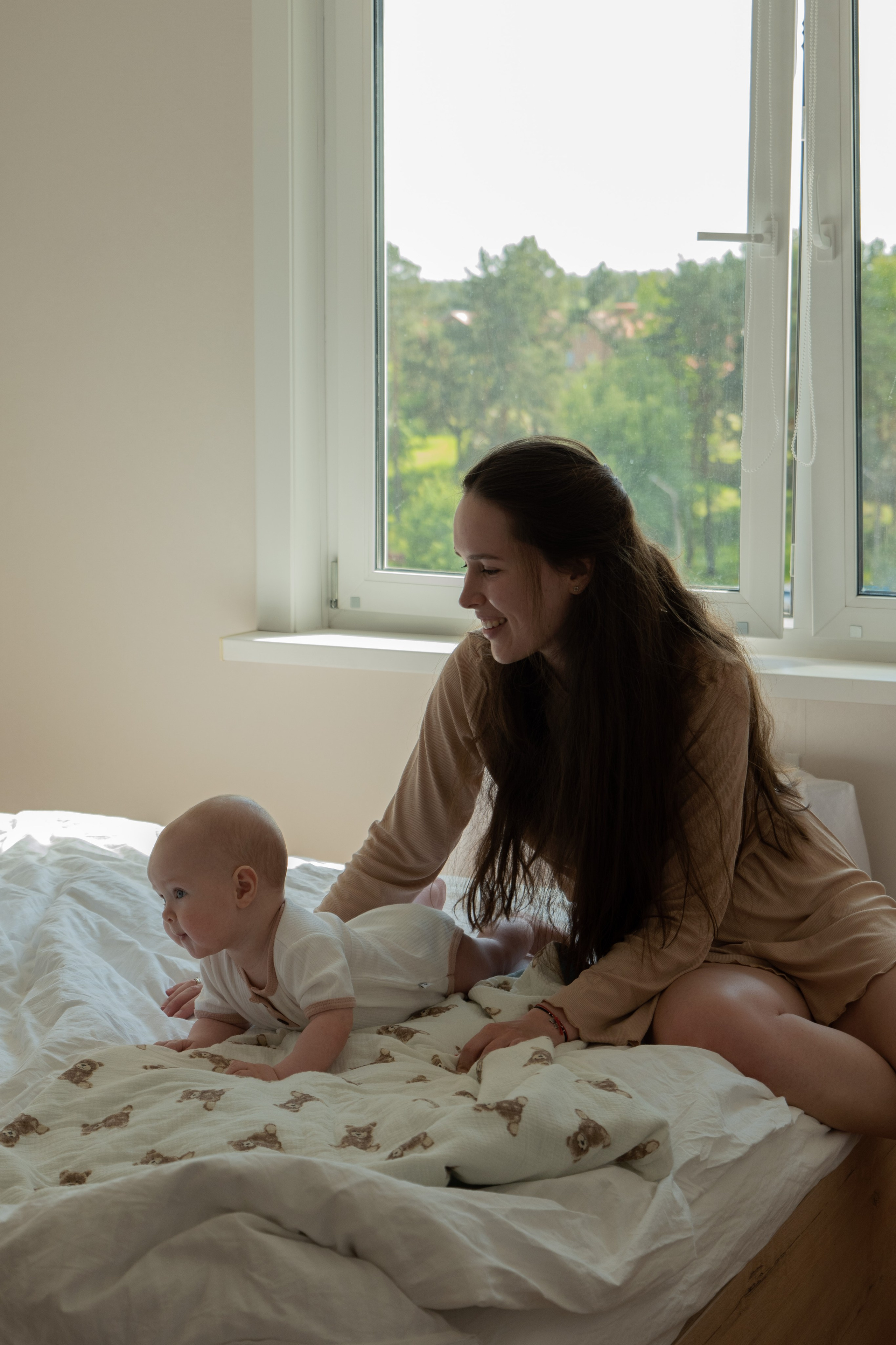 Мама и малыш 6 мес. Фотограф видеограф Ольга Василевская