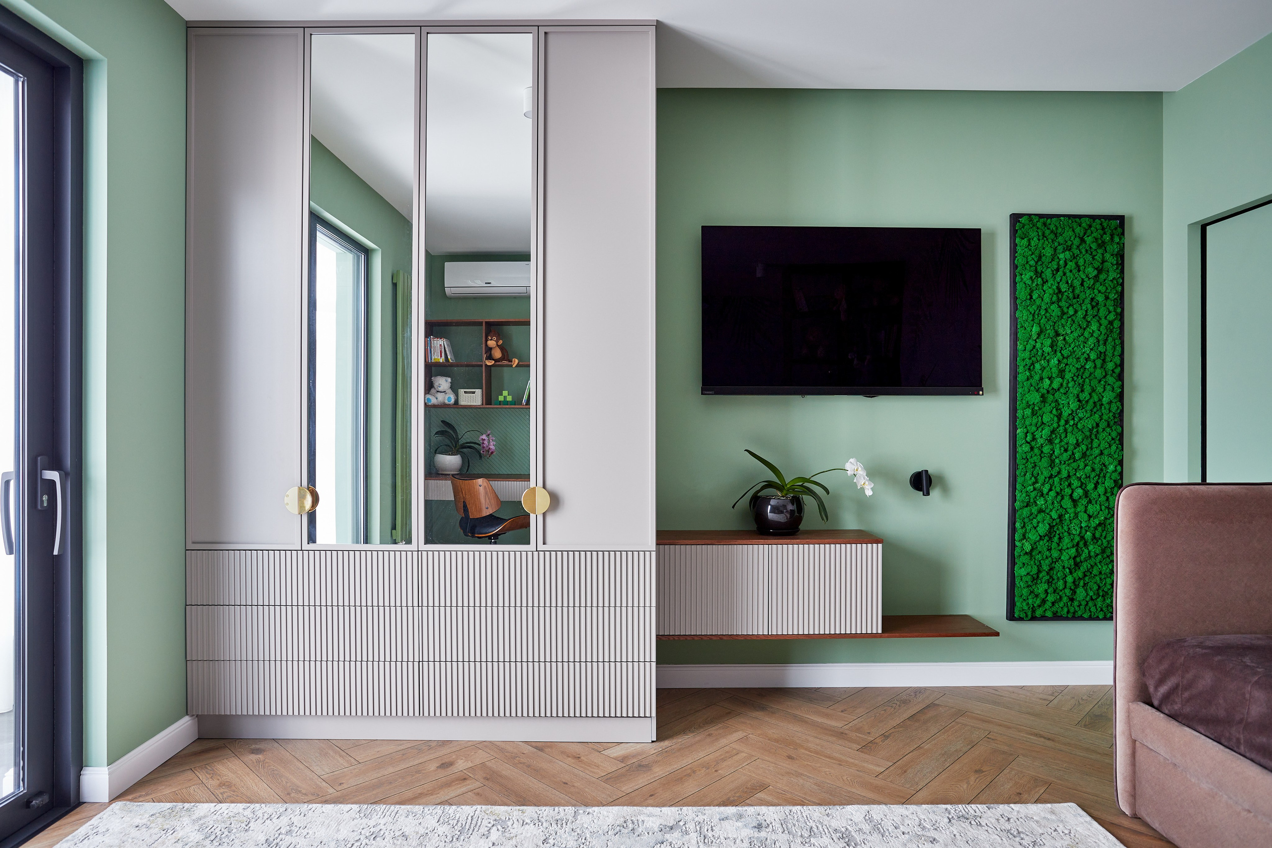 Реализованный проект дизайнера Елены Луговской. Интерьерный фотограф Краснодар. Галина Ладыгина