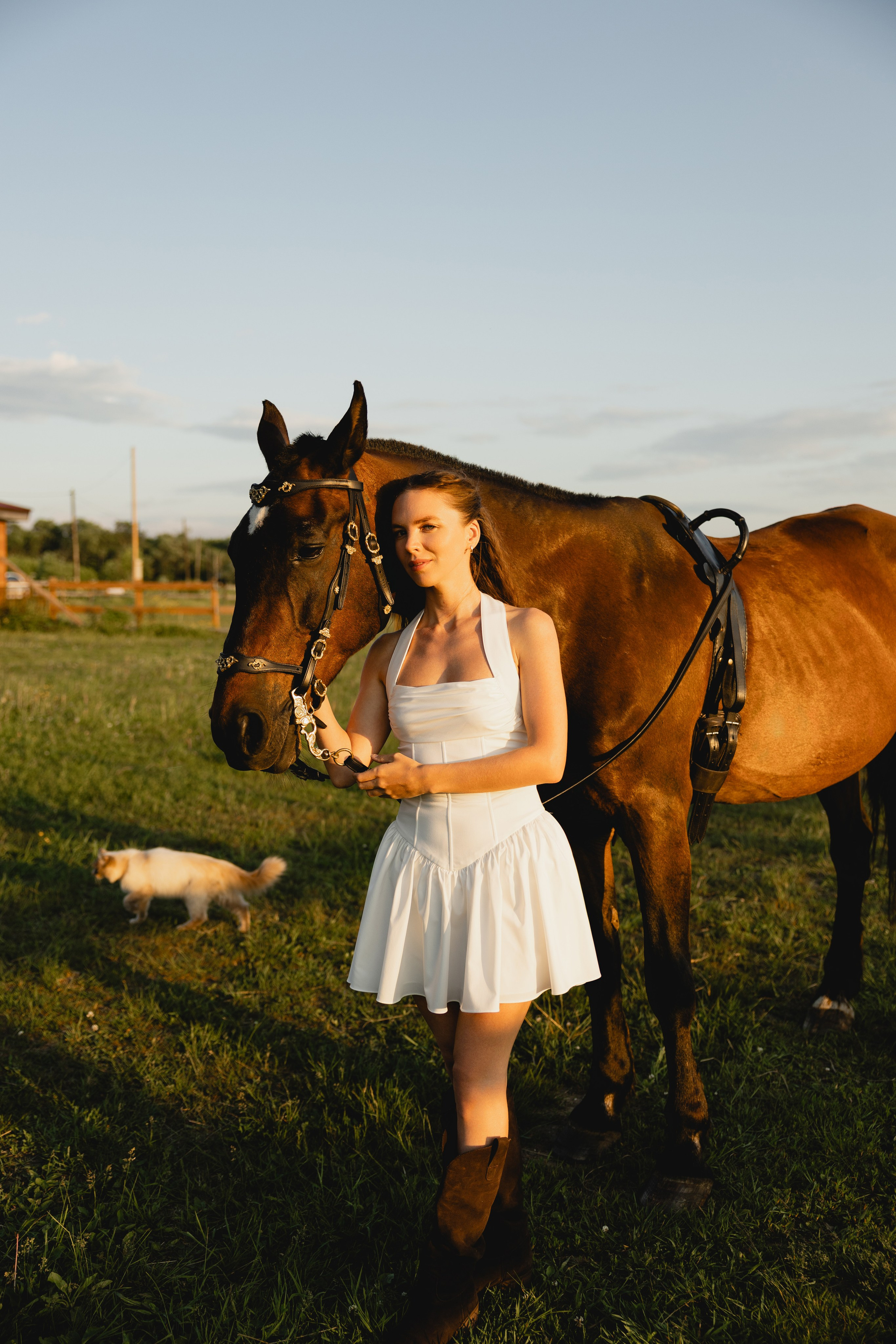 Женский портрет. Ранчо. Портретный фотограф в Южно-Сахалинске Каминская Юлия