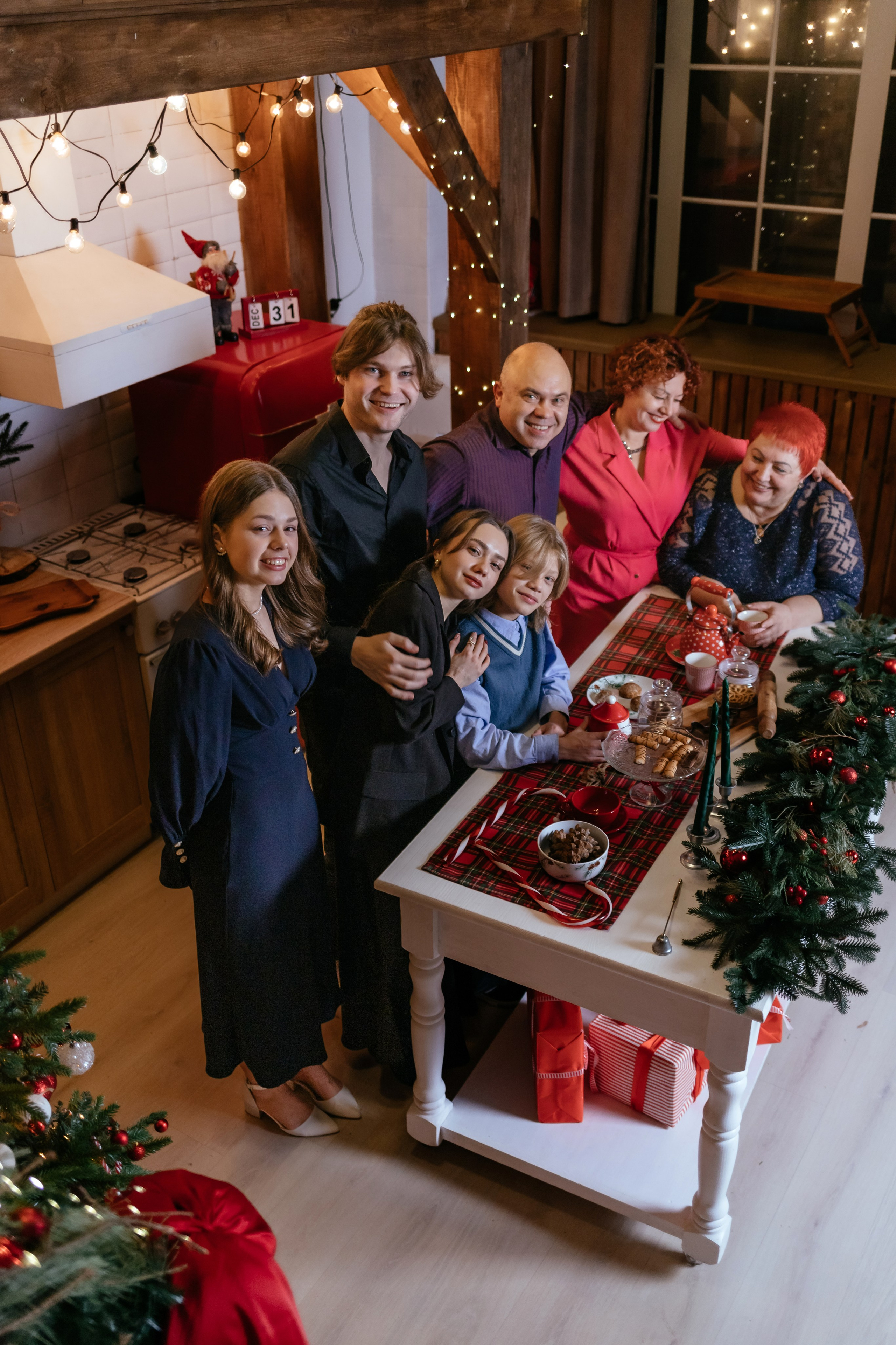 Новогодняя. Blenda photostudio. Семейный фотограф в Минске Приболовец Светлана